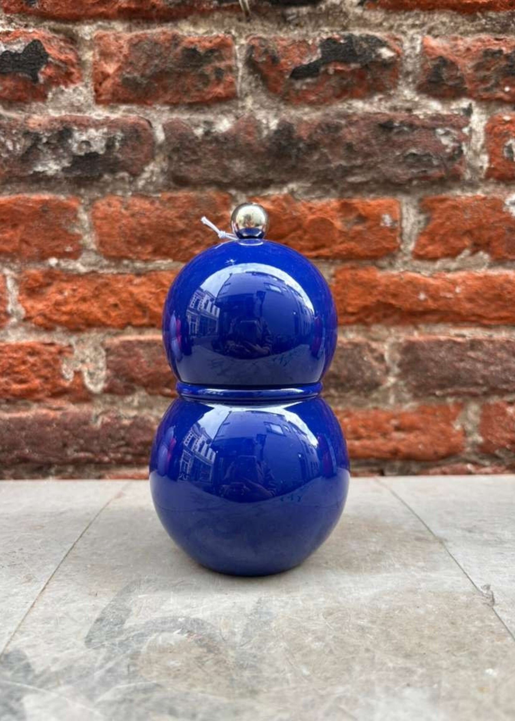 Addison Ross Addison Ross Chubby Salt & Pepper Grinder 12cm Cobalt