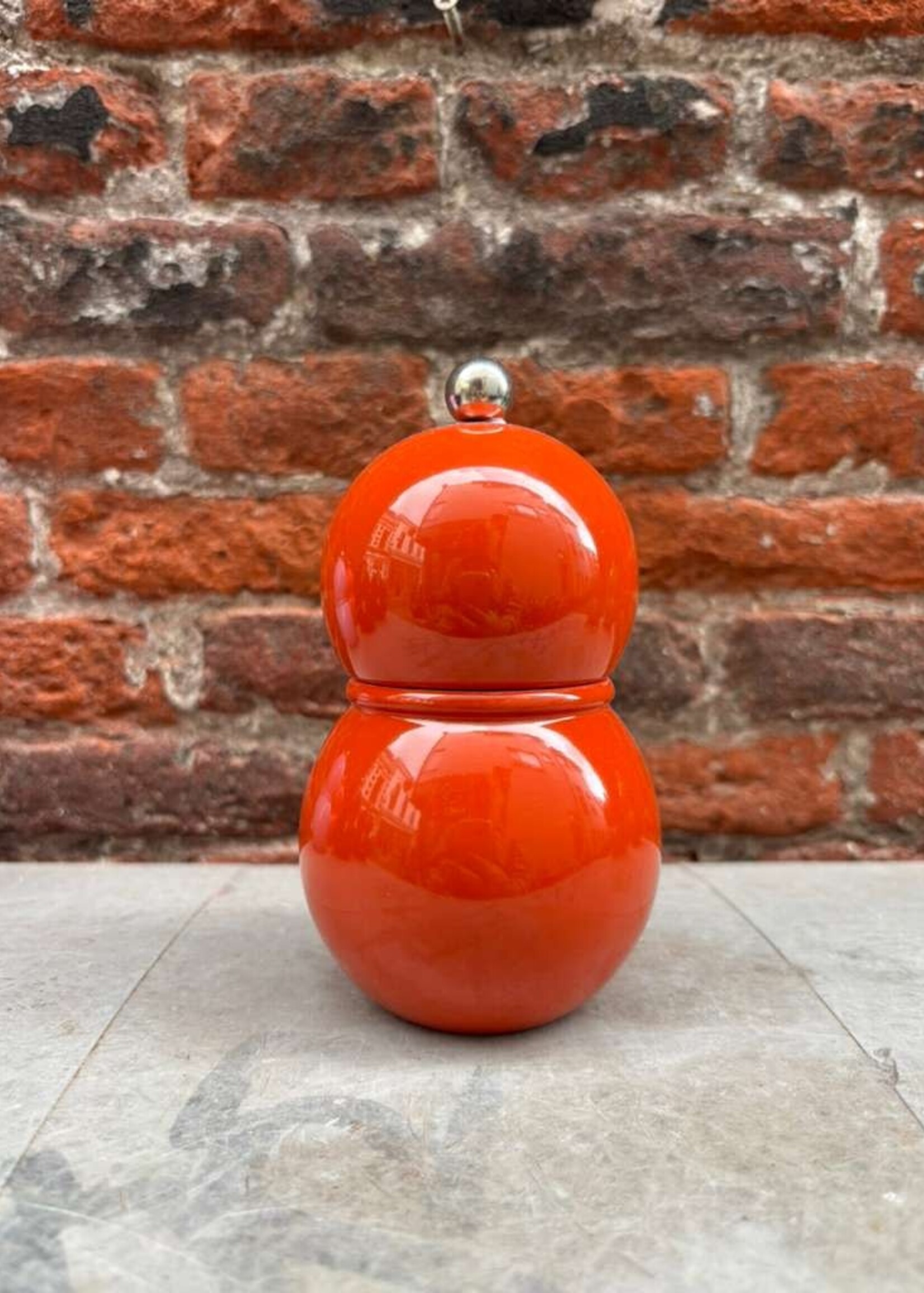 Addison Ross Addison Ross Chubby Salt & Pepper Grinder 12cm Orange