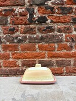 HKliving HKliving Ceramic 70's Butter Dish 'Skyline'
