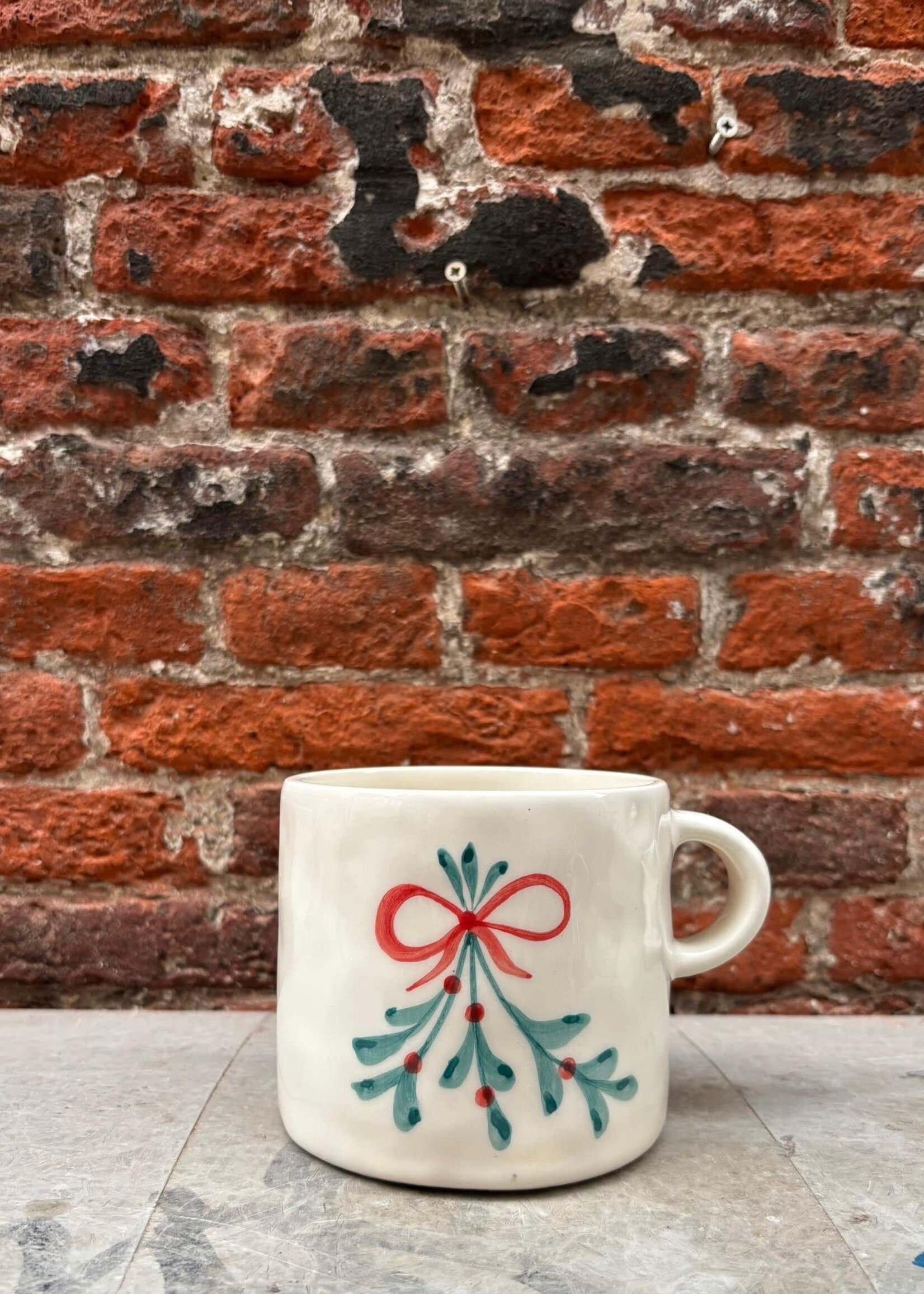 Anna + Nina Anna + Nina Mistletoe Mug