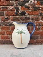 Anna + Nina Anna + Nina Palm Tree Jug