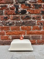 Quail Quail Butter Dish 'Fox'