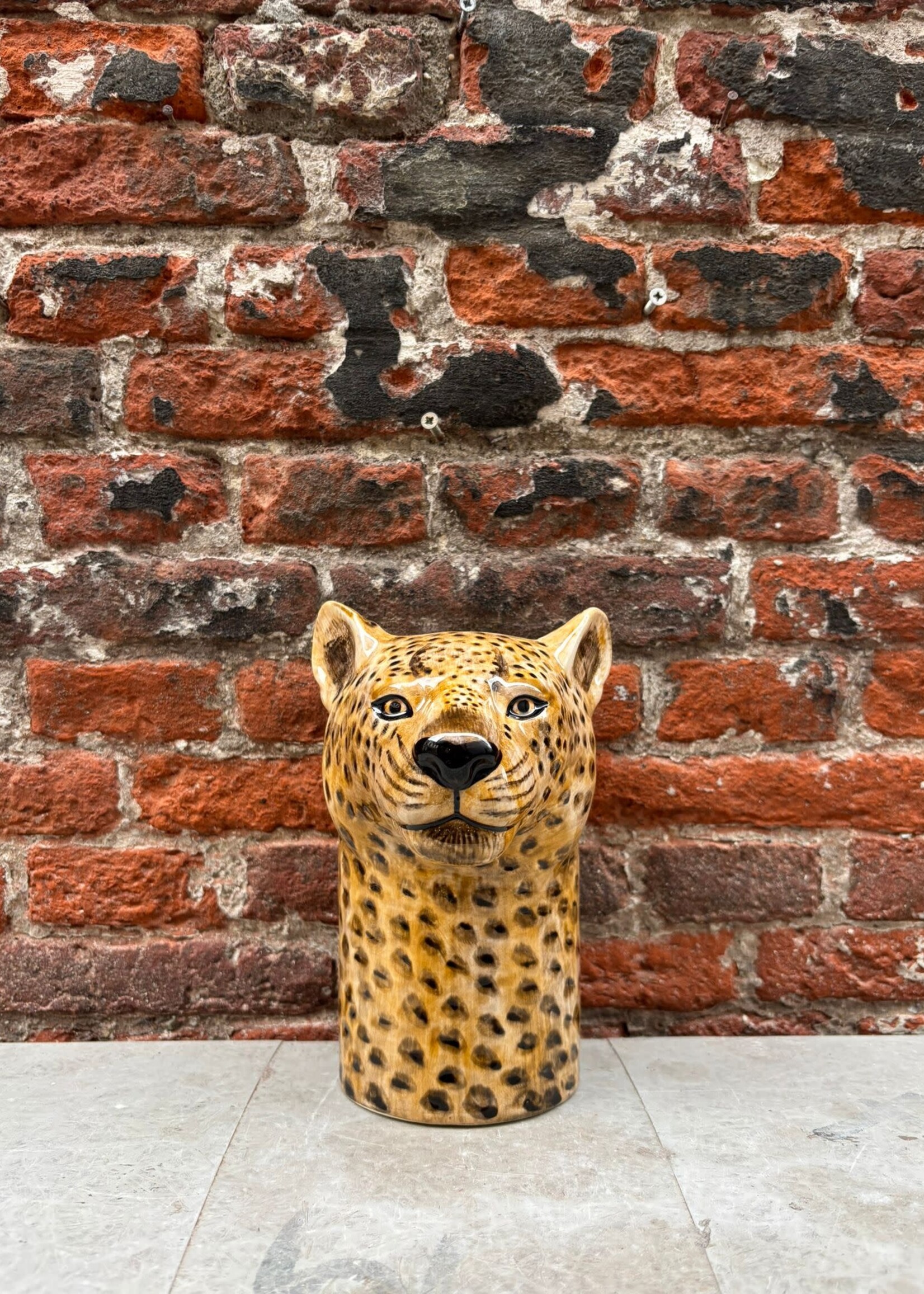 Quail Quail Leopard Utensil Pot