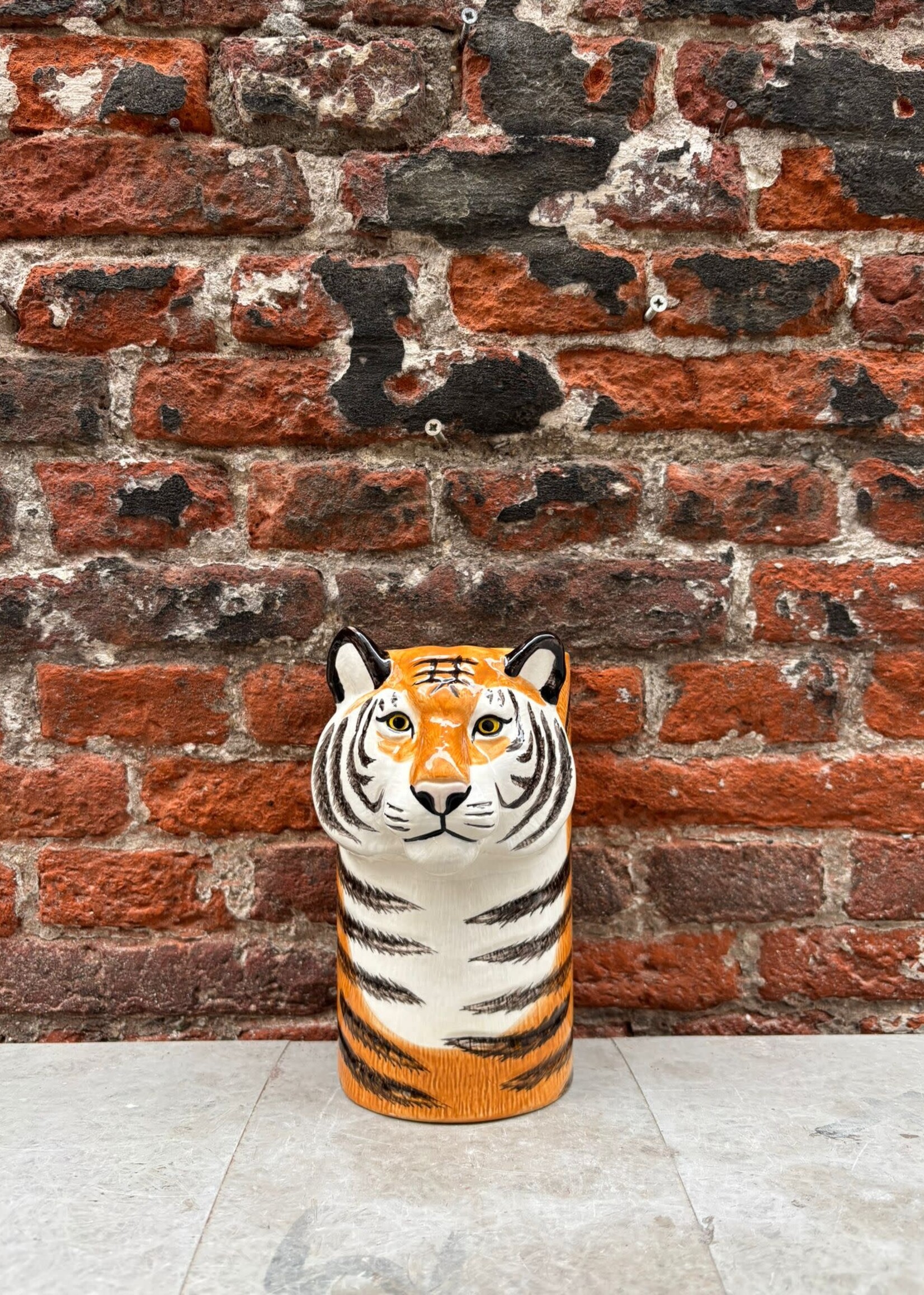 Quail Quail Tiger Utensil Pot