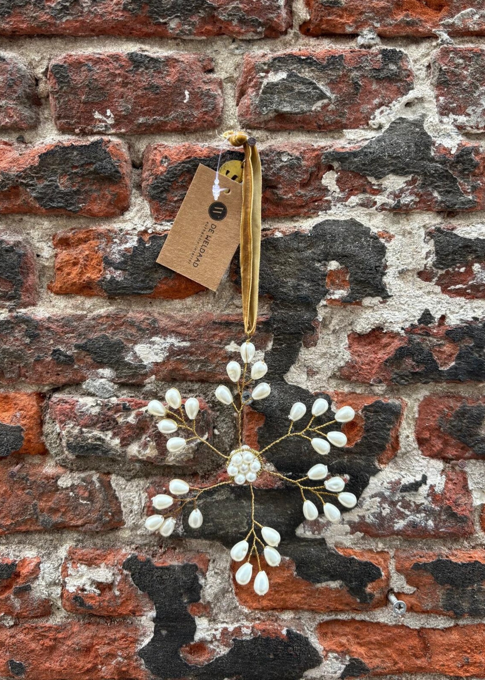 De Weldaad De Weldaad Star with Pearls