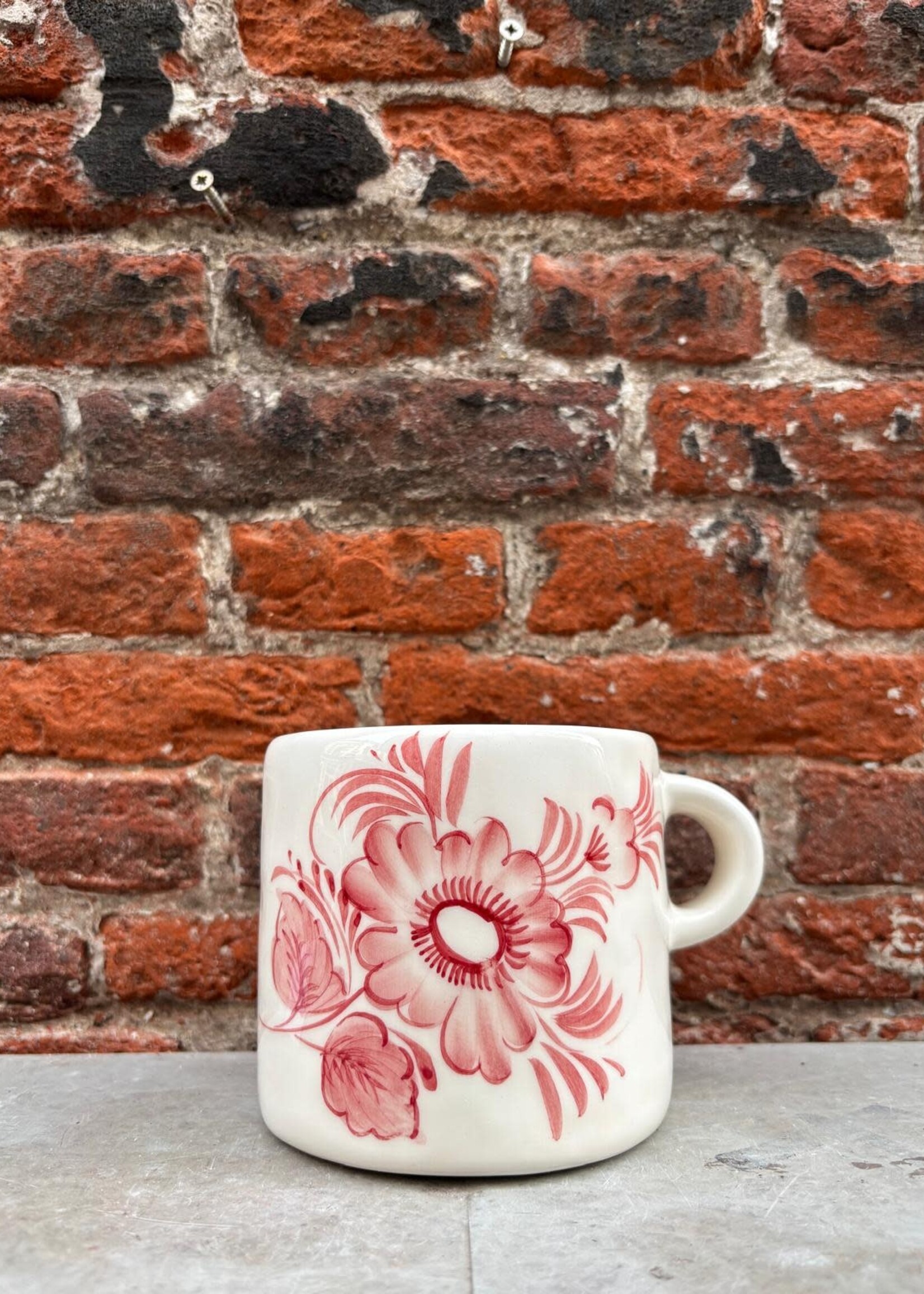 Anna + Nina Anna + Nina Whimsical Rose Mug