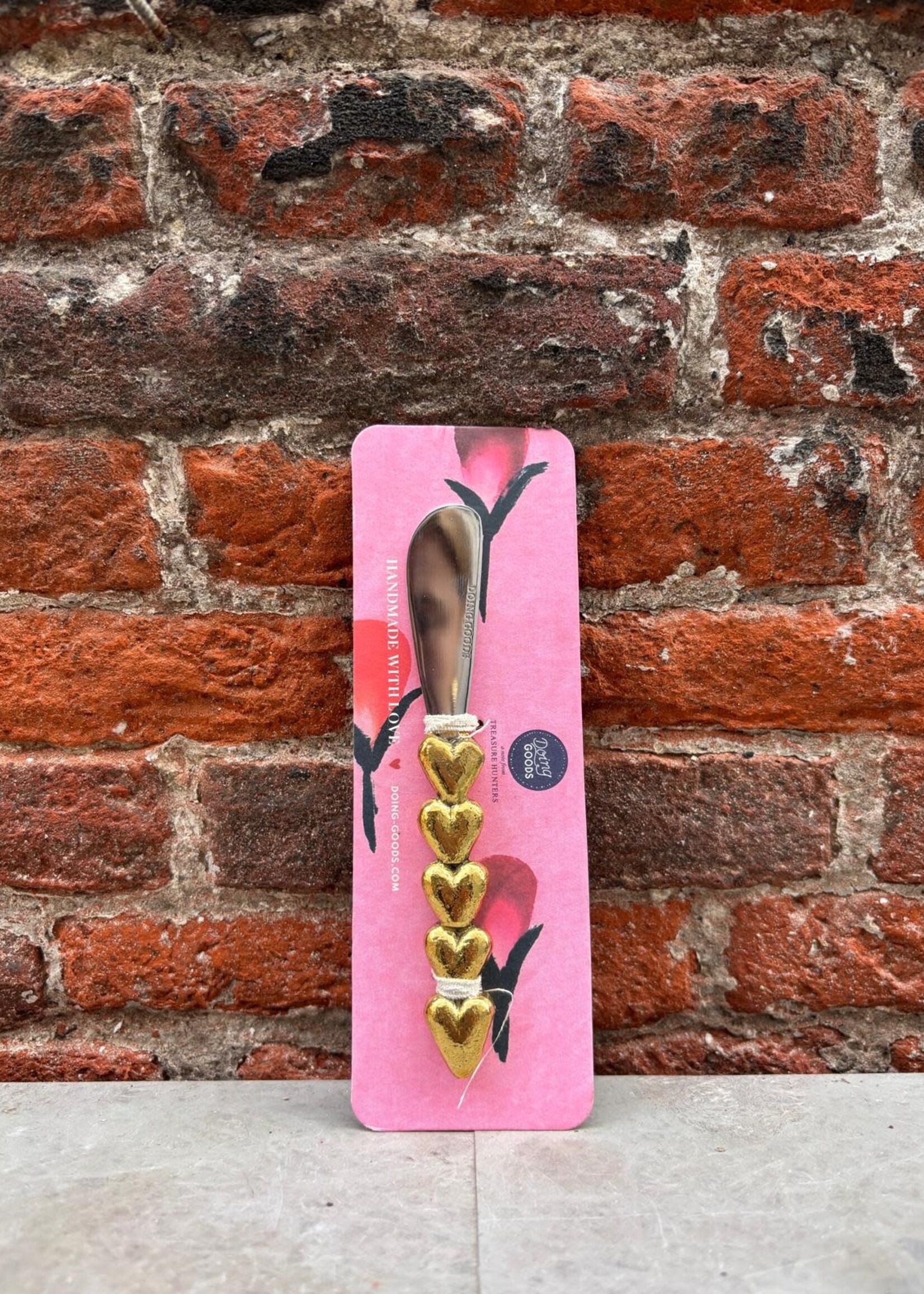 Doing Goods Doing Goods Holly Heart Butter Knife