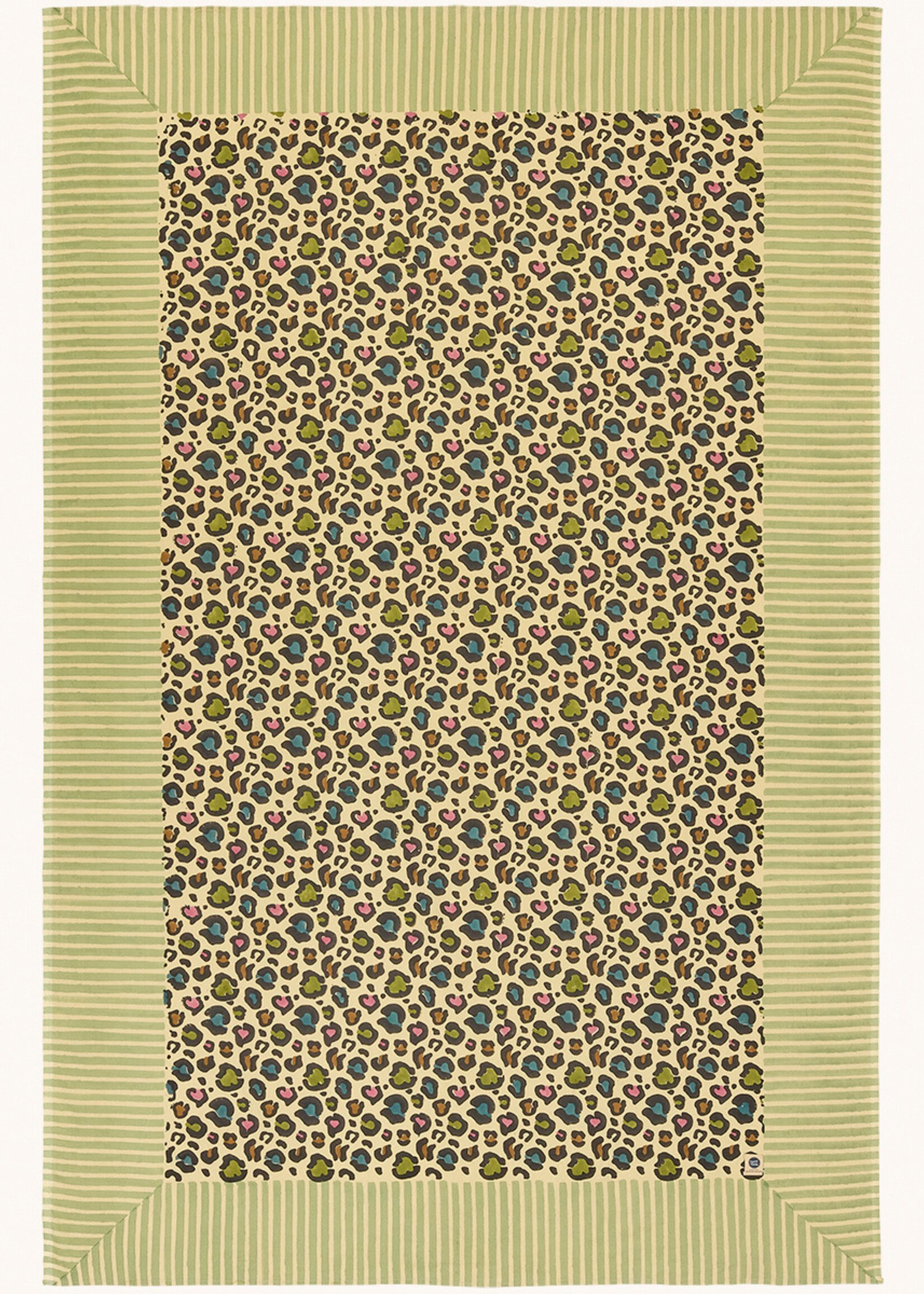 Doing Goods Doing Goods Disco Leopard Single Throw in Tote Bag 140 x 220 cm