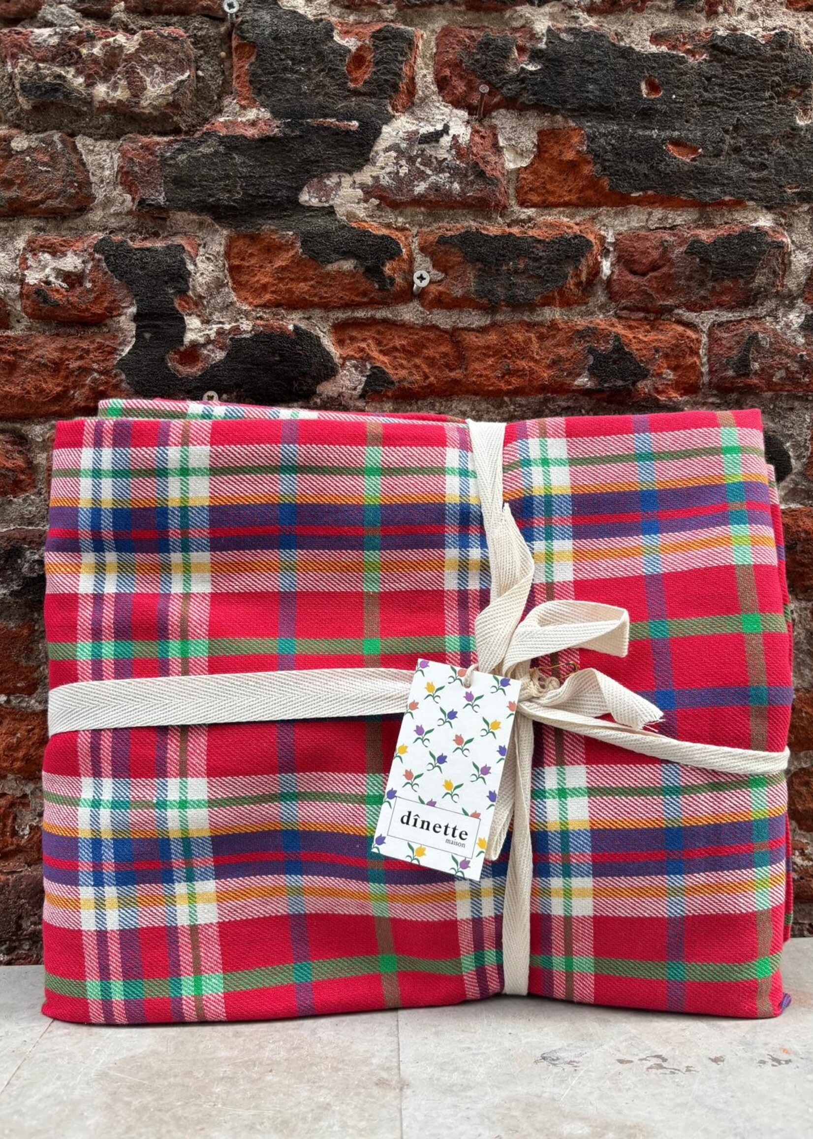 Maison Dînette Maison Dînette Tafelkleed Iverness Red (170x250)