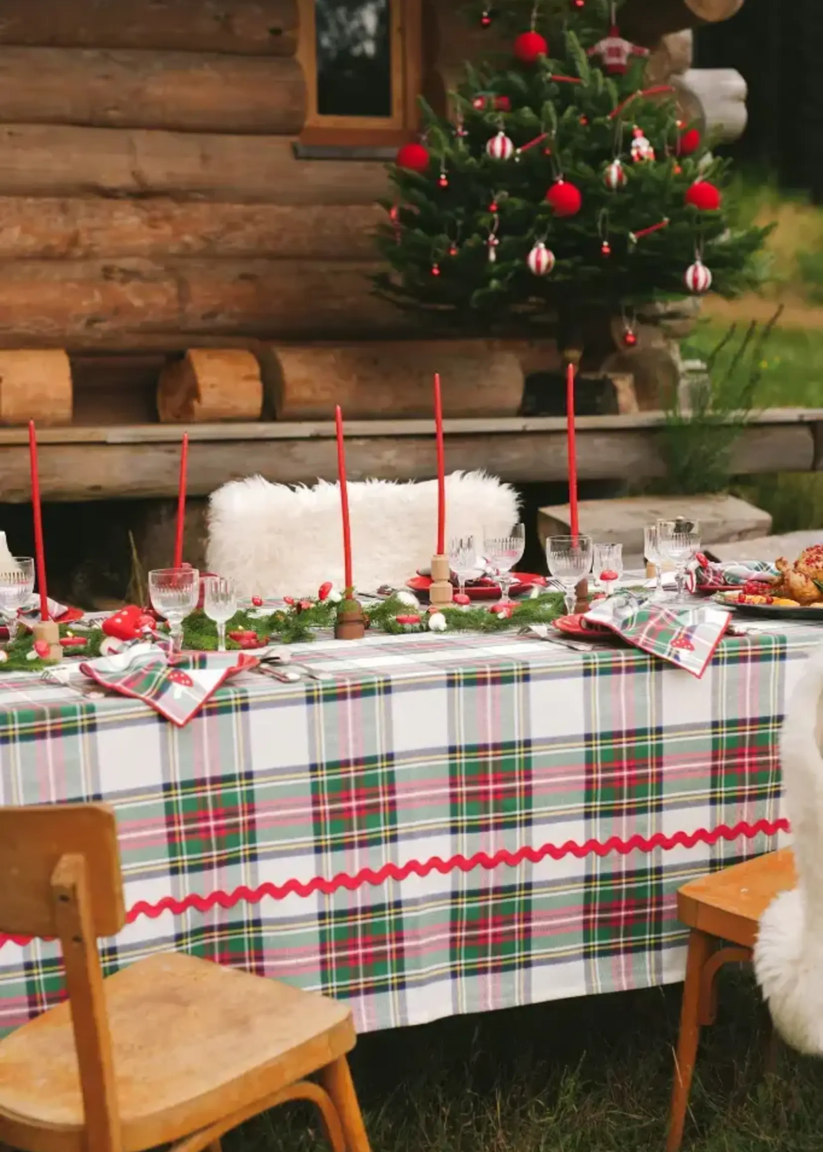 Maison Dînette Maison Dînette Tafelkleed Highland Snow (170x250)