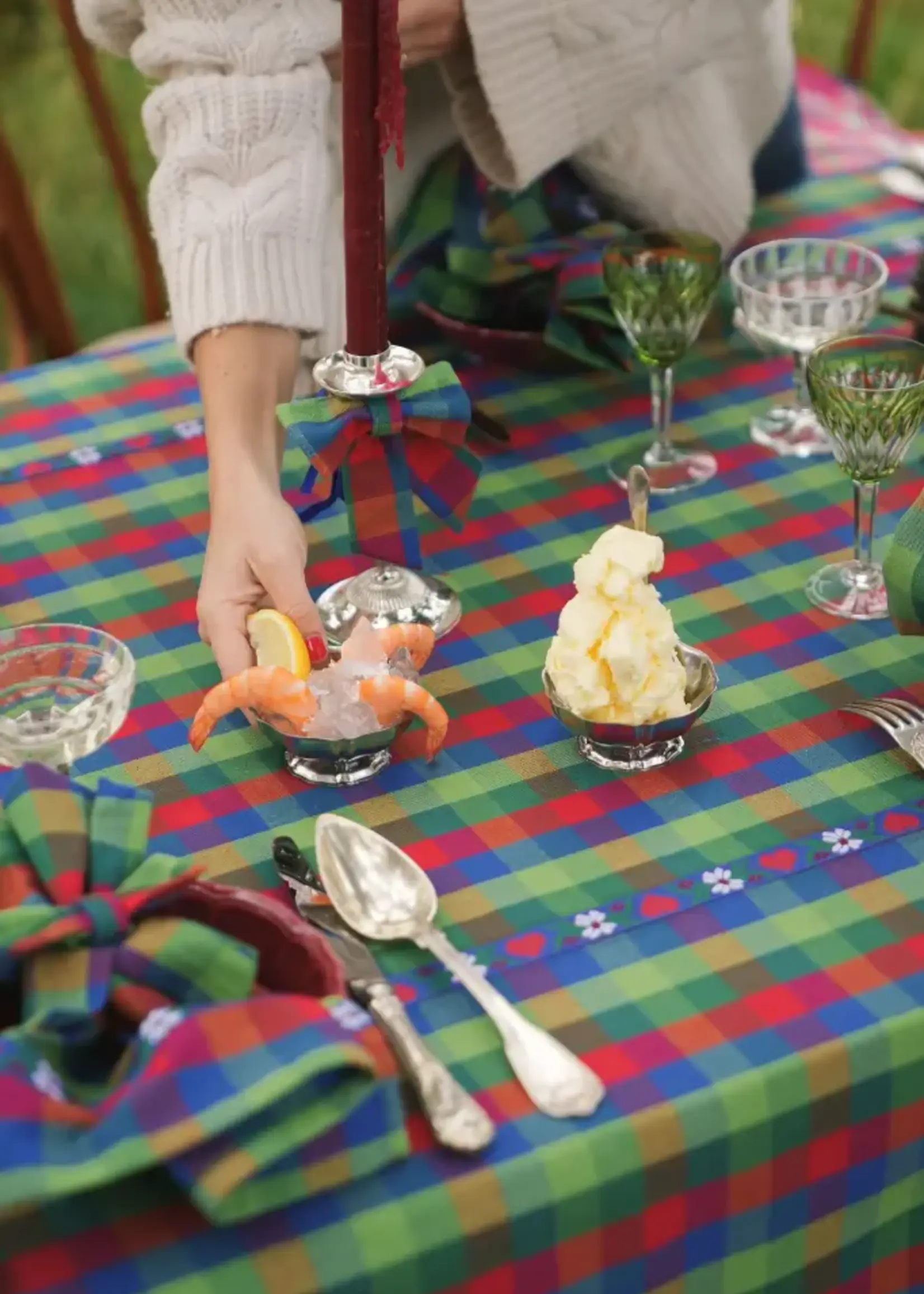 Maison Dînette Maison Dînette Tafelkleed Kantor Blue (170x250)