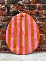 Au Maison Au Maison Cuttingboard Resin 'Orange/Pink'