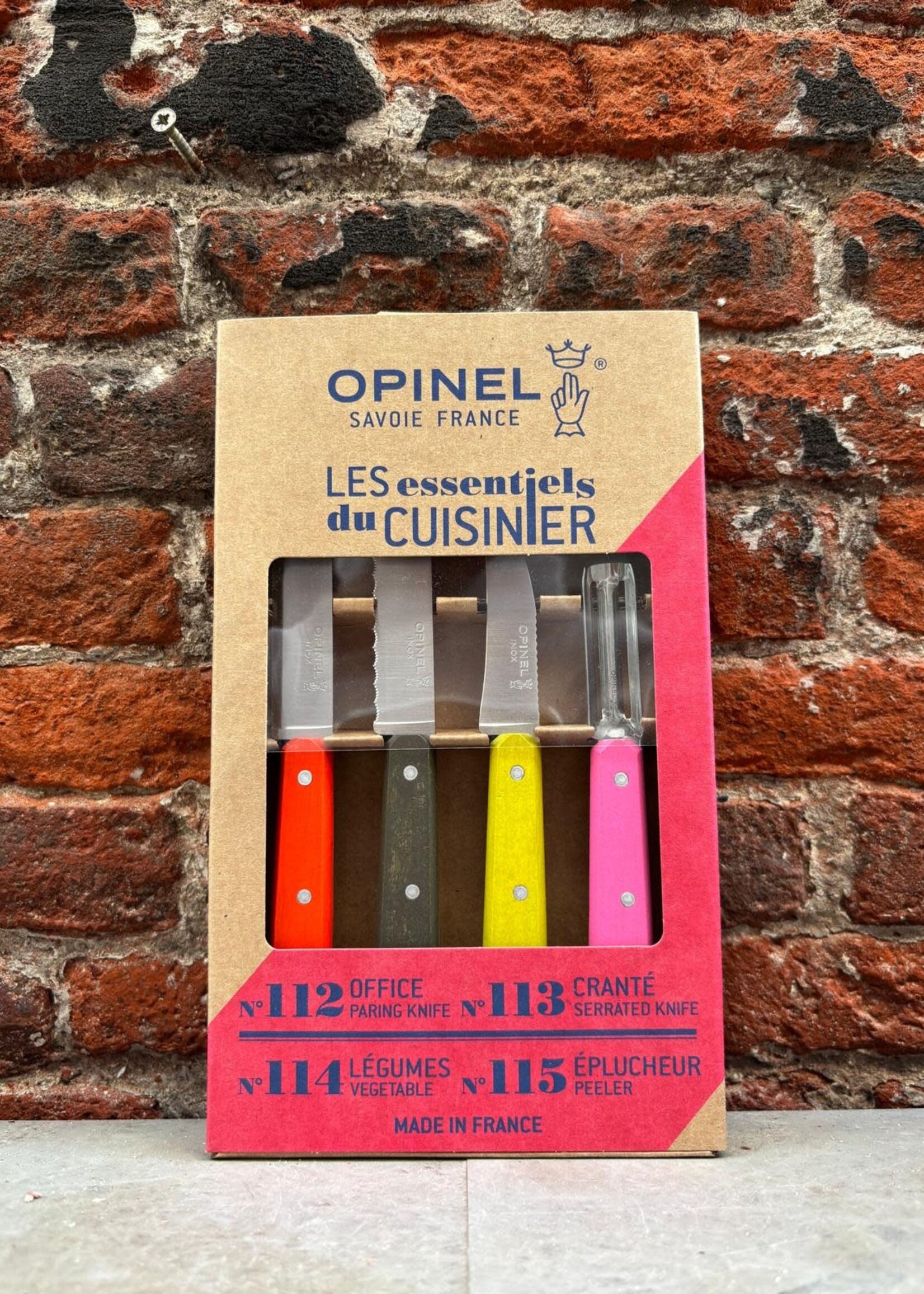Opinel Opinel Keukenset 4-delig les Essentiels 'Fifties'