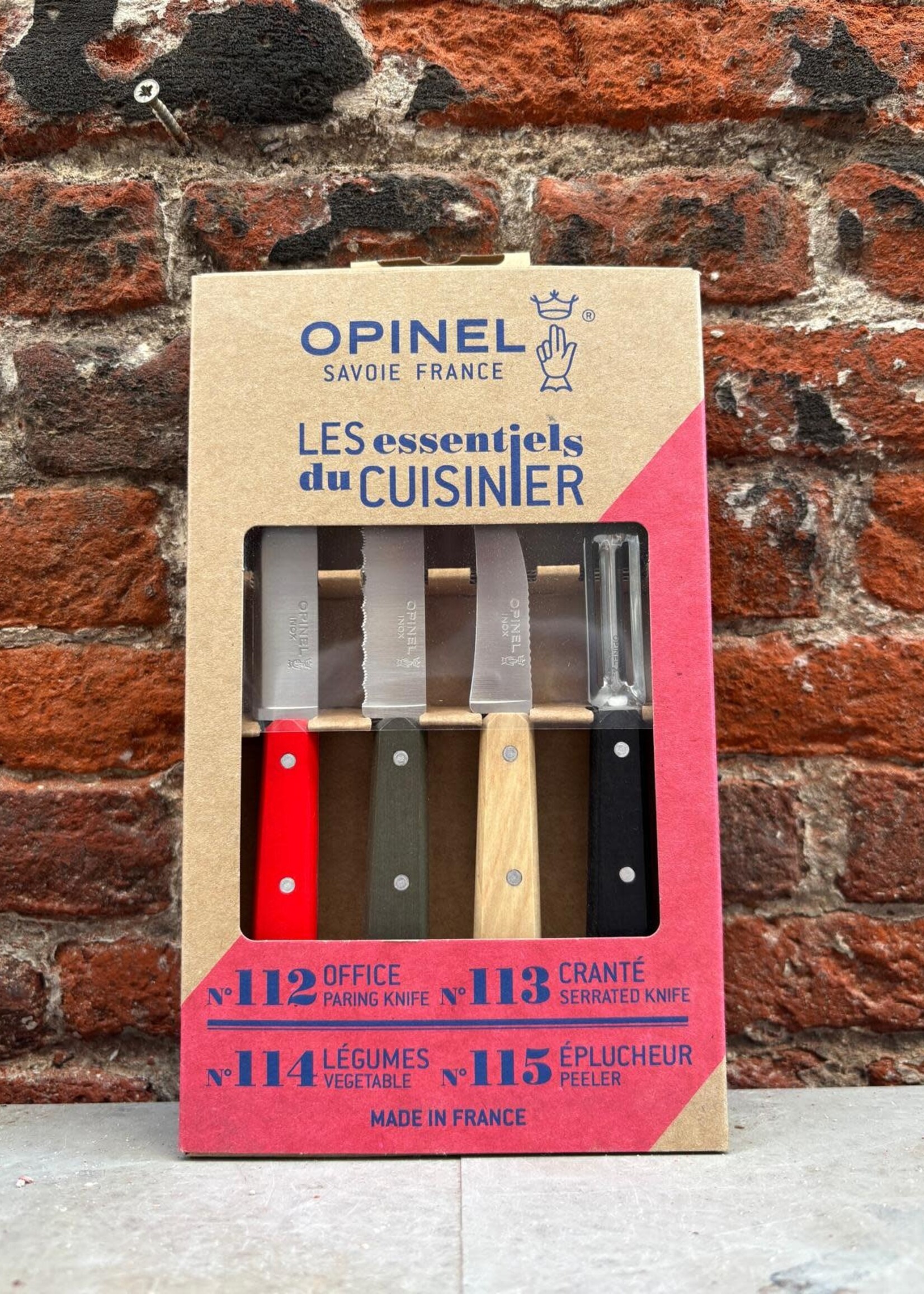 Opinel Opinel Keukenset 4-delig les Essentiels 'Loft'