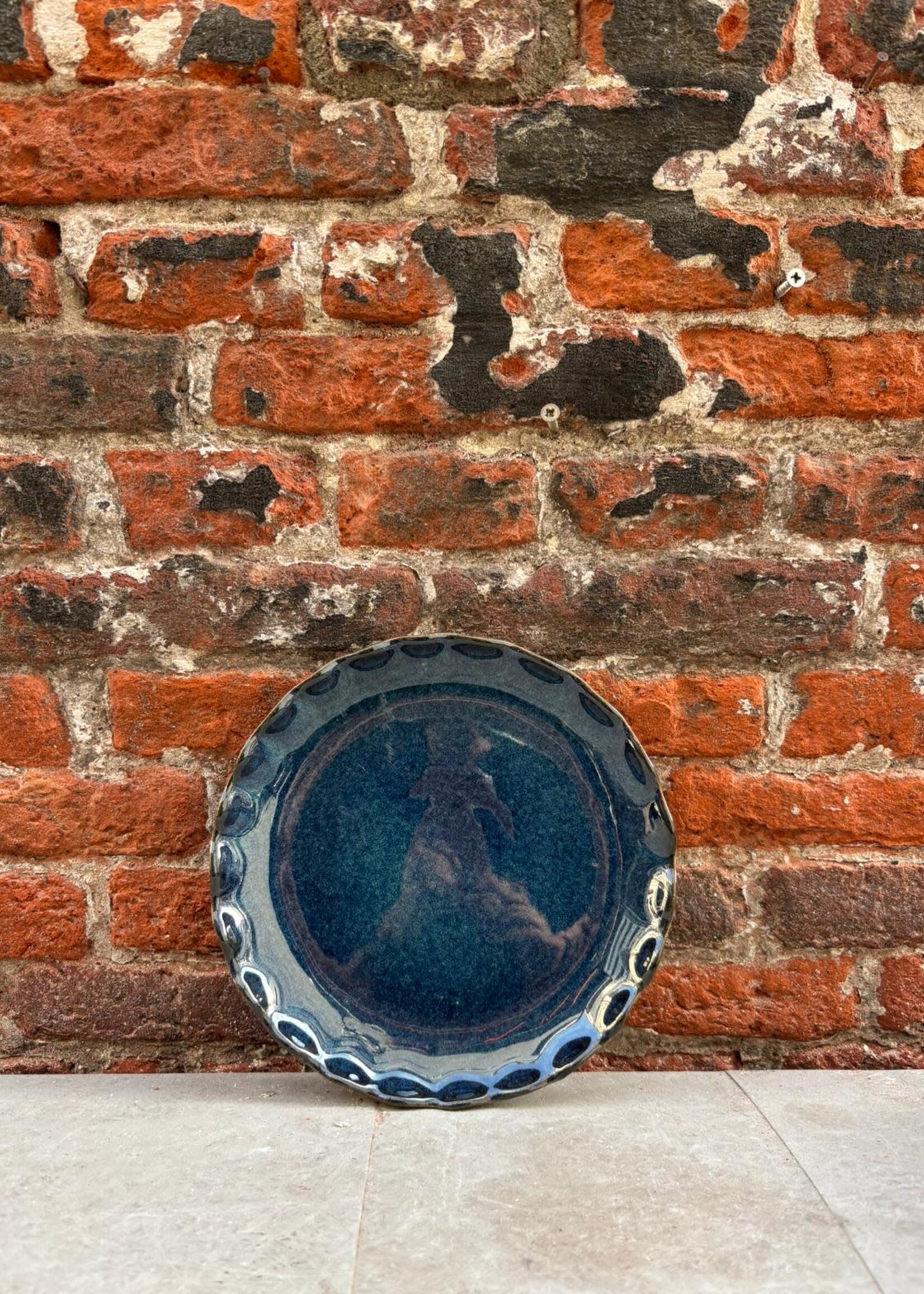 Gresnovo Gresnovo Moove Plate 13 cm 'Blue Abysse'