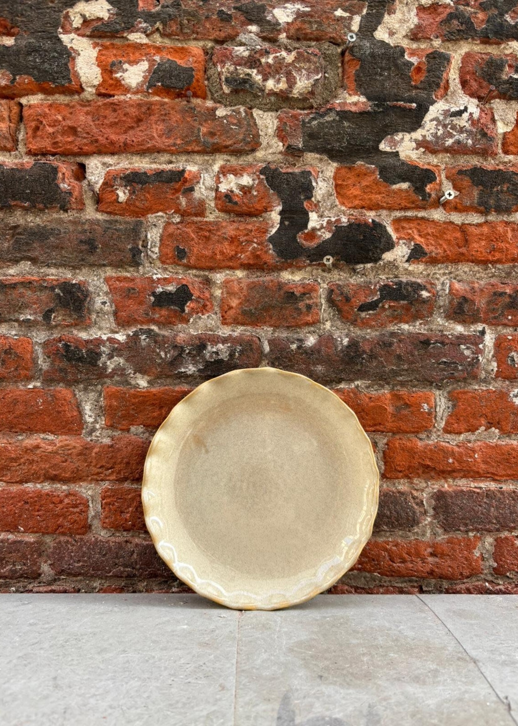 Gresnovo Gresnovo Moove Plate 13 cm 'Crème d'Argile'