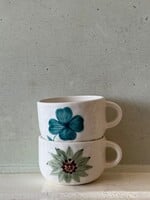 Anna + Nina Anna + Nina Shamrock Cappuccino Mug