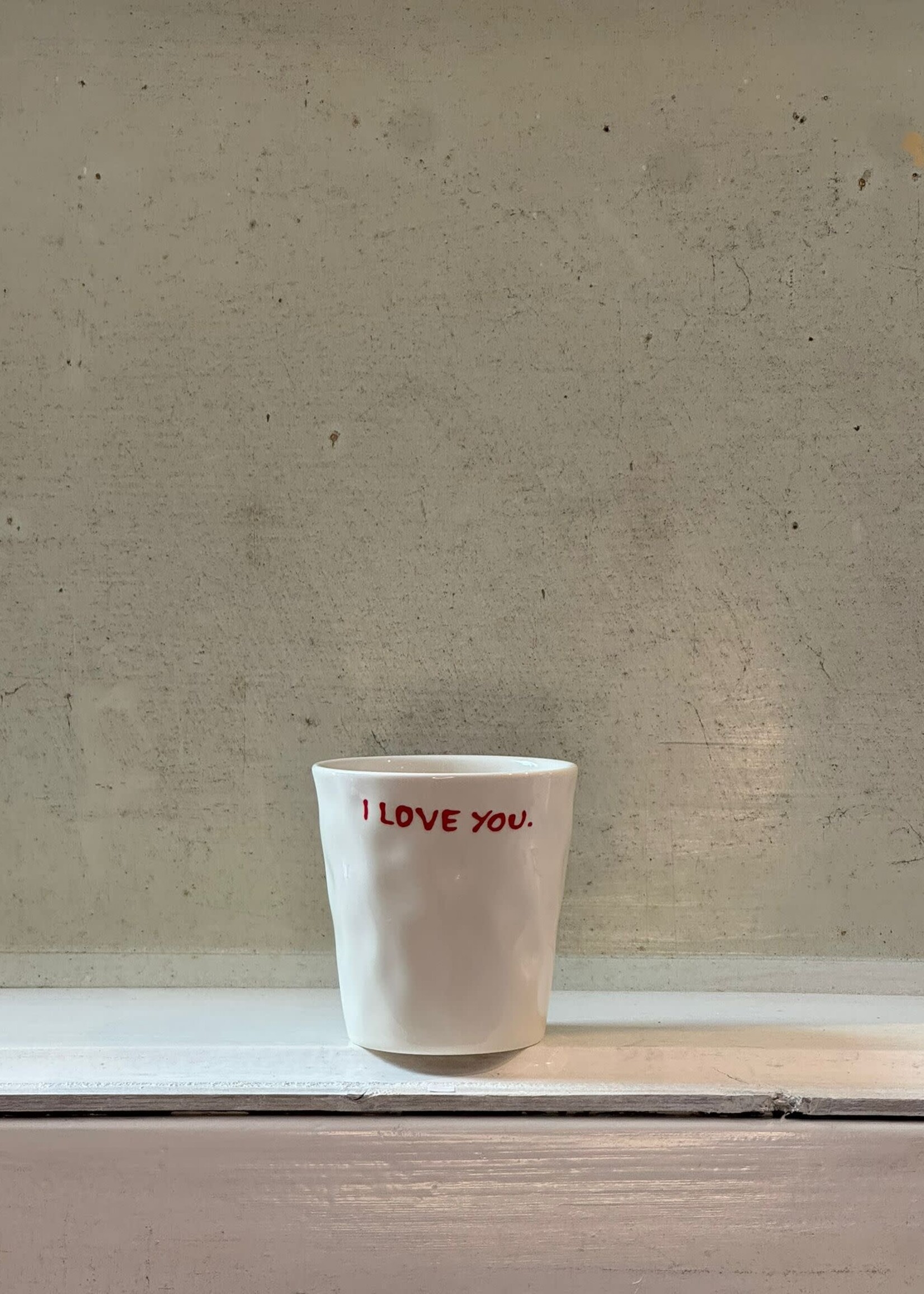 Anna + Nina Anna + Nina Coffee Cup 'I Love You'