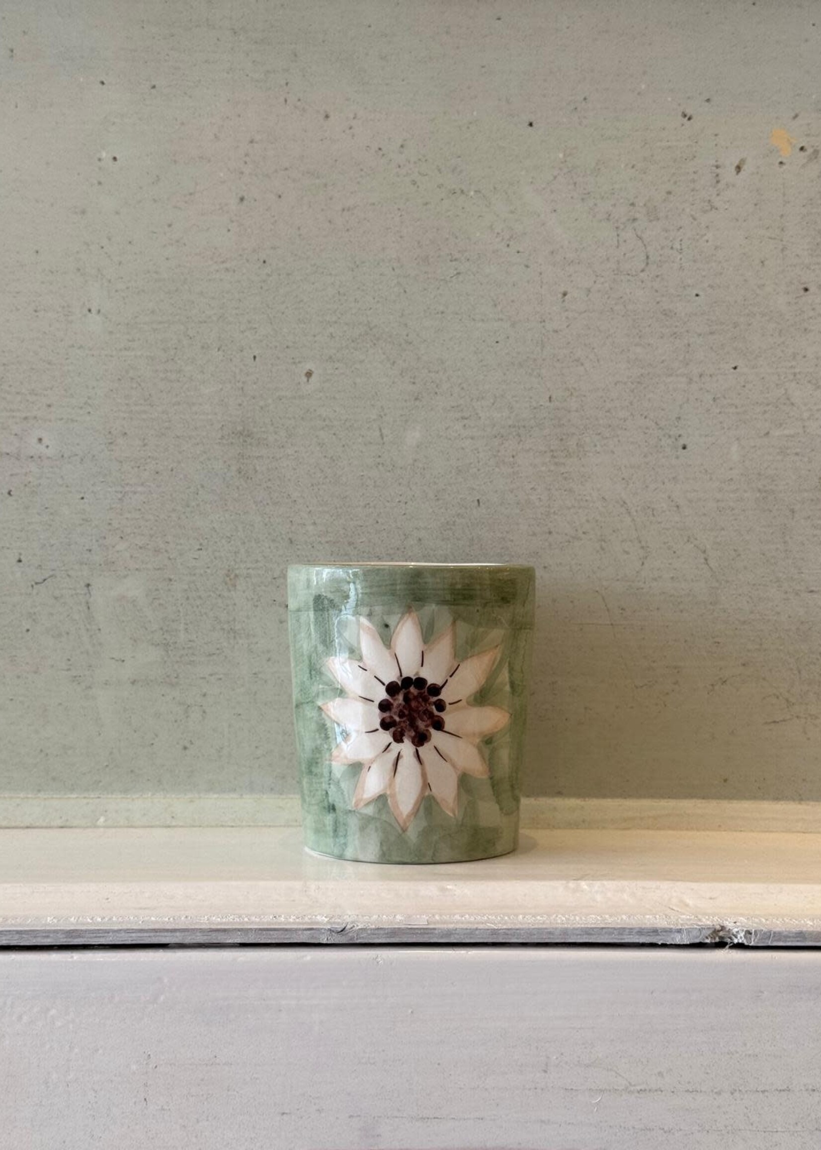 Anna + Nina Anna + Nina White Lotus Dreams Latte Cup
