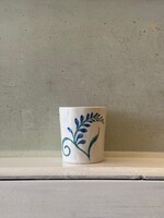 Anna + Nina Anna + Nina Indigo Flora Latte Cup