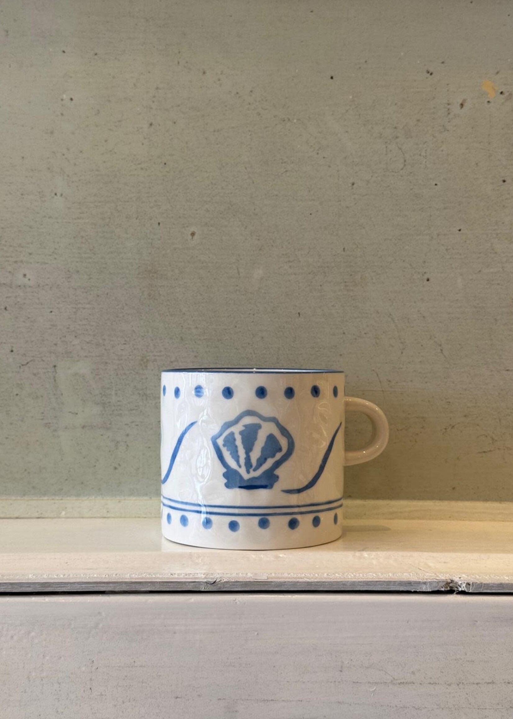 Anna + Nina Anna + Nina Mug 'Azure Shore'