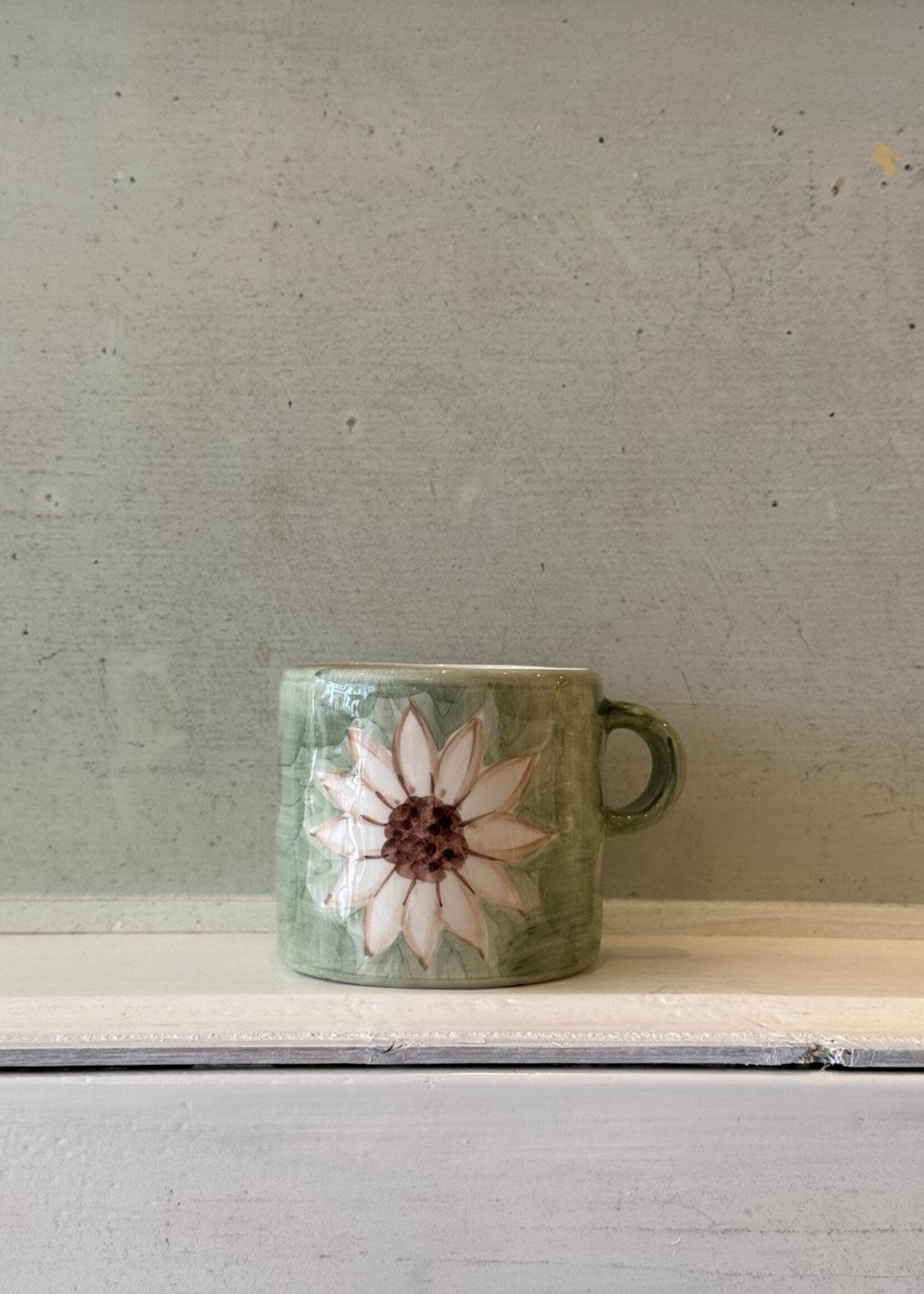 Anna + Nina Anna + Nina White Lotus Dreams Tea Mug