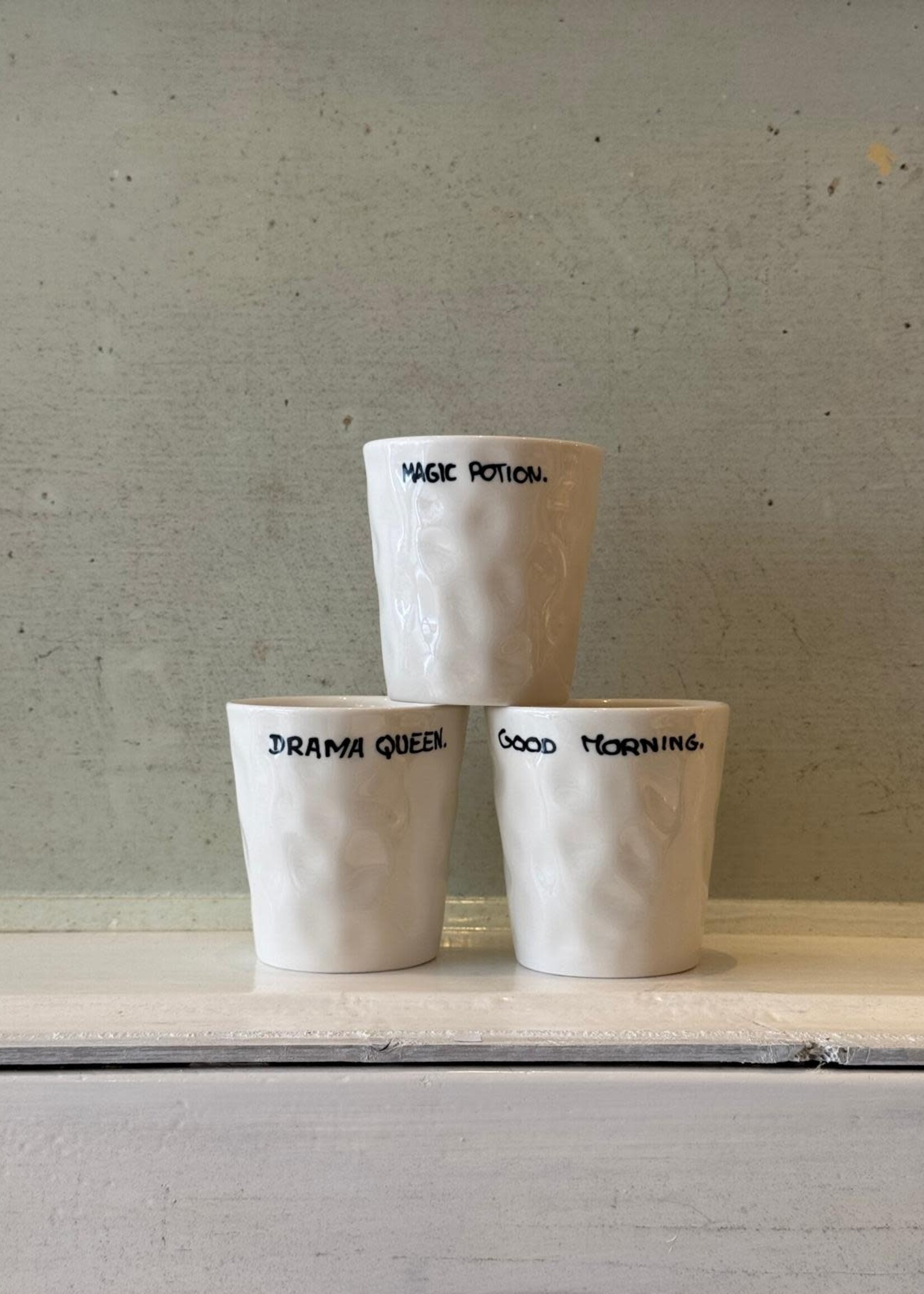 Anna + Nina Anna + Nina Coffee Cup 'Drama Queen'