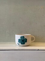 Anna + Nina Anna + Nina Shamrock Cappuccino Mug