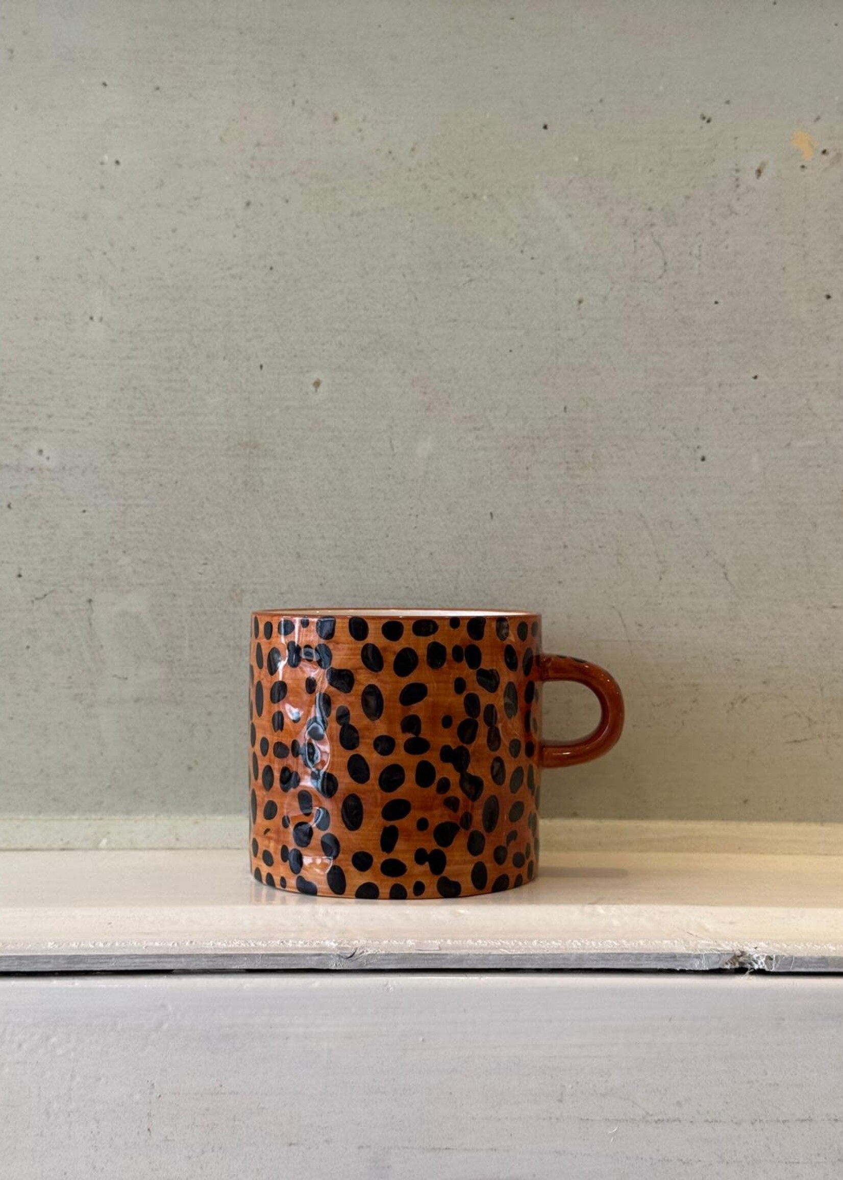 Anna + Nina Anna + Nina Leopard Mug