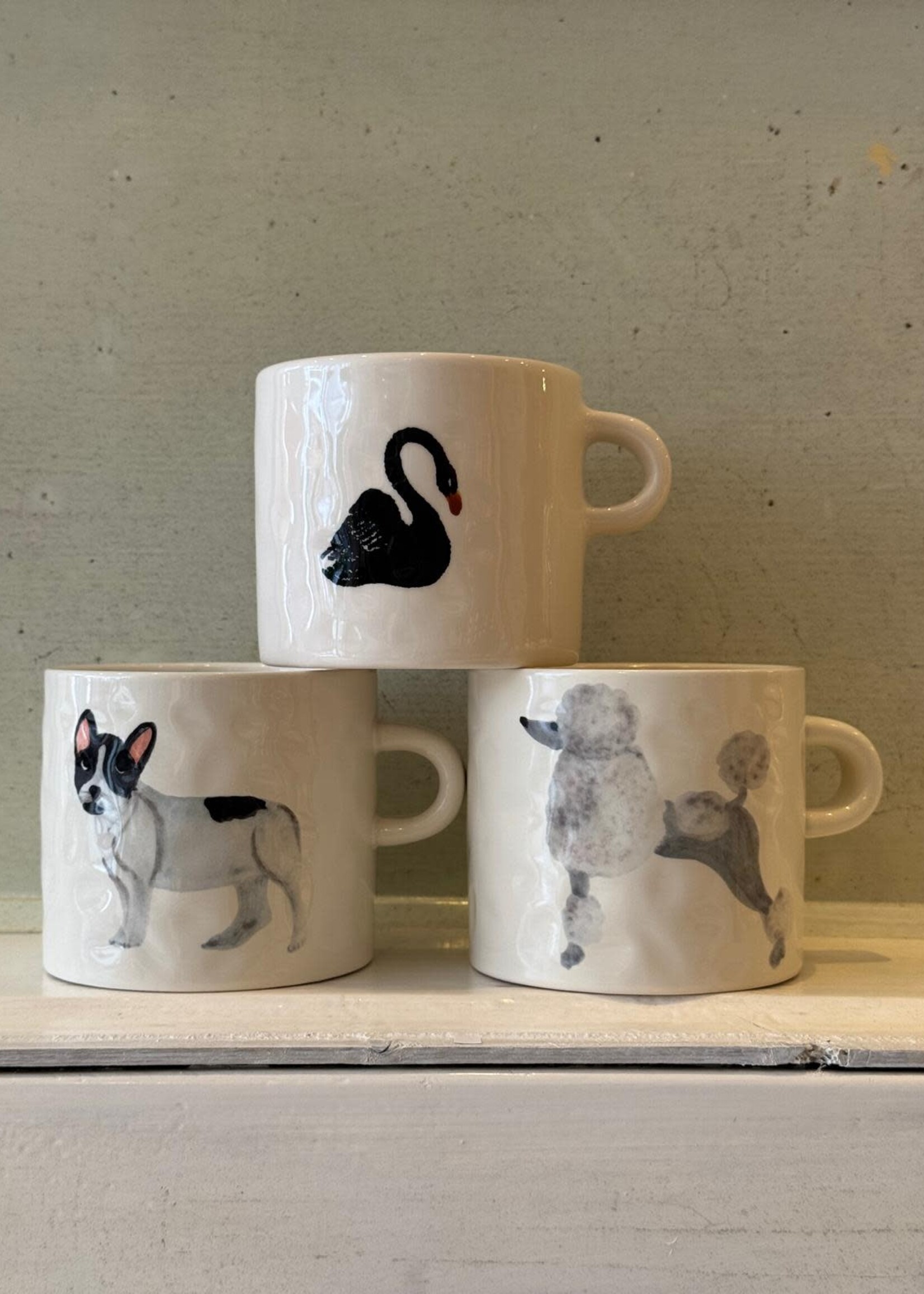 Anna + Nina Anna + Nina French Bulldog Mug