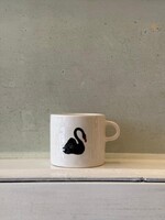 Anna + Nina Anna + Nina Black Swan Mug