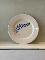 Anna + Nina Anna + Nina indigo Flora Breakfast Plate