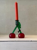 Anna + Nina Anna + Nina Cherry Candle Holder