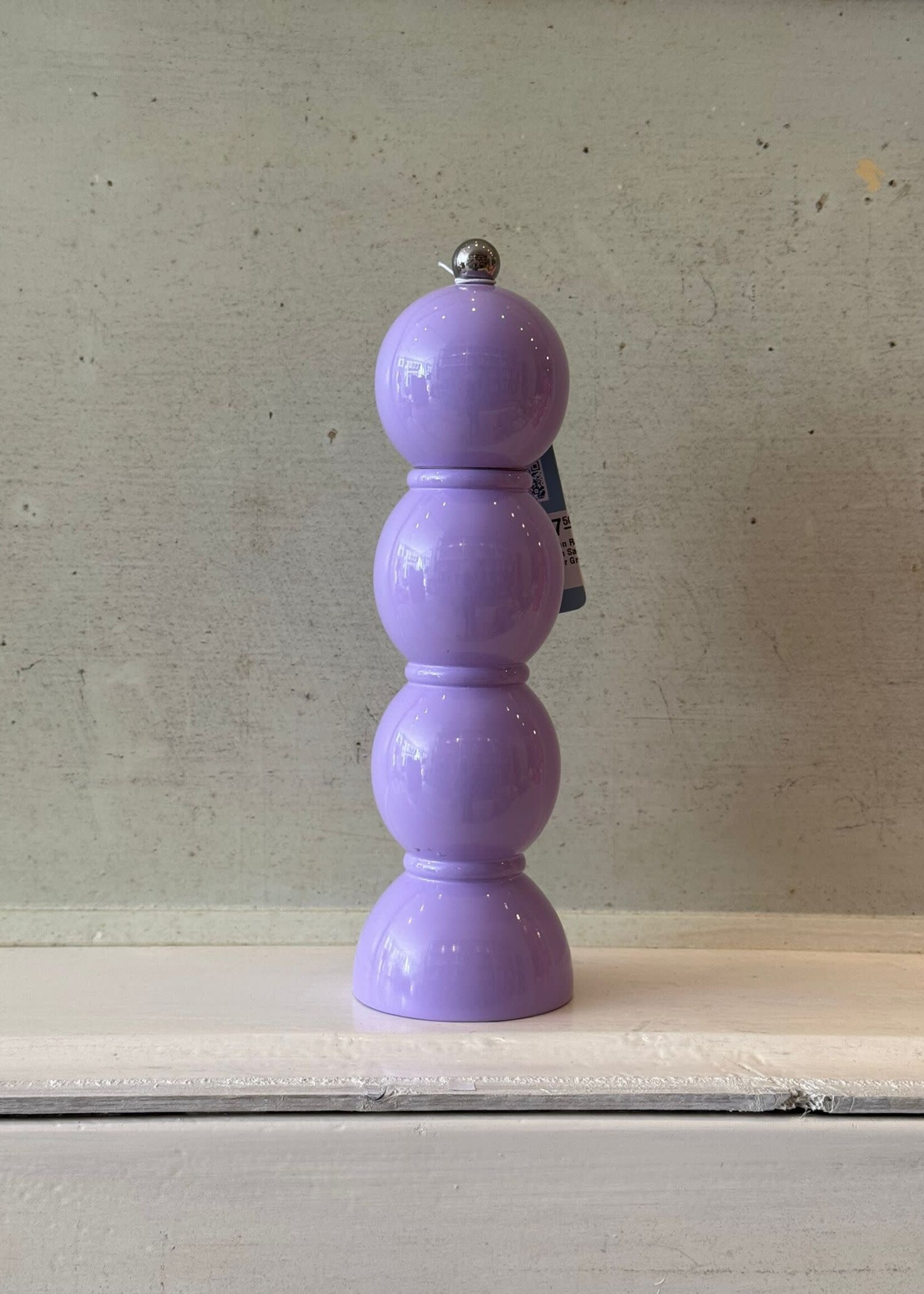 Addison Ross Addison Ross Bobbin Salt & Pepper Grinder 'Lilac'