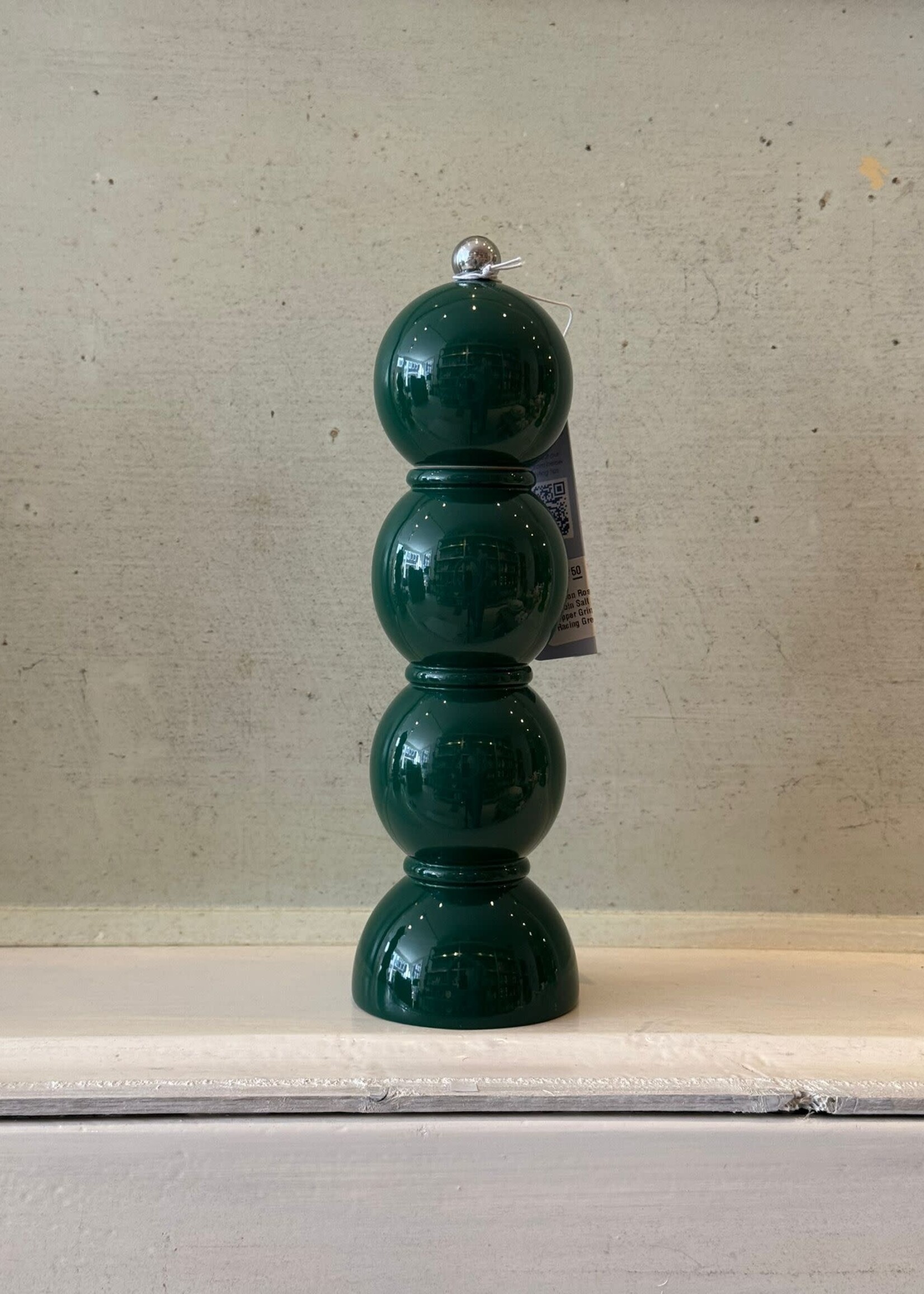 Addison Ross Addison Ross Bobbin Salt & Pepper Grinder 'Racing Green'