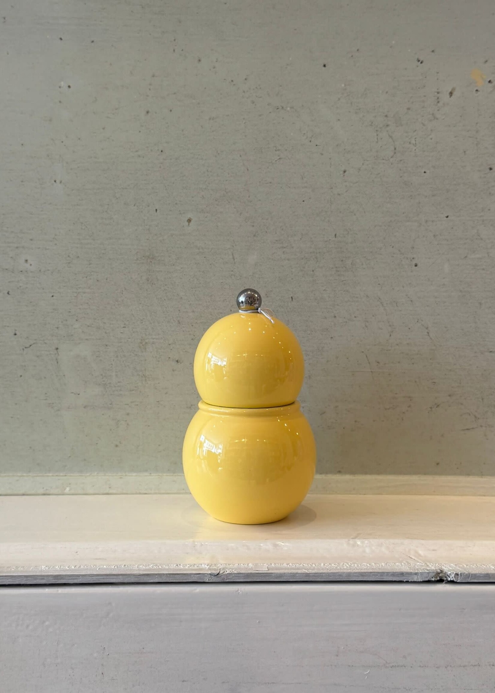 Addison Ross Addison Ross Chubby Salt & Pepper Grinder 12cm 'Buttercream'