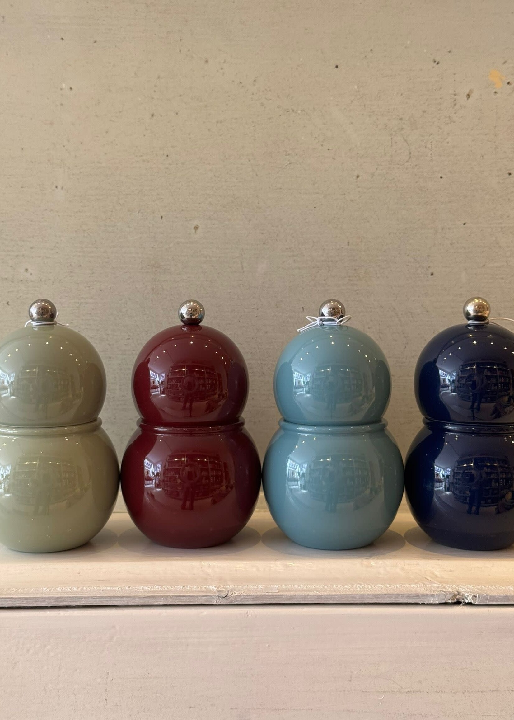 Addison Ross Addison Ross Chubby Salt & Pepper Grinder 12cm 'Sage'