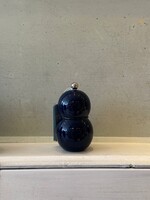 Addison Ross Addison Ross Chubby Salt & Pepper Grinder 12cm Navy