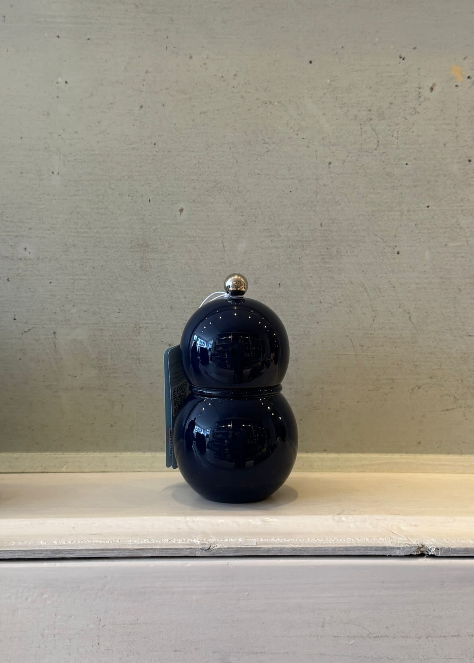 Addison Ross Addison Ross Chubby Salt & Pepper Grinder 12cm Navy
