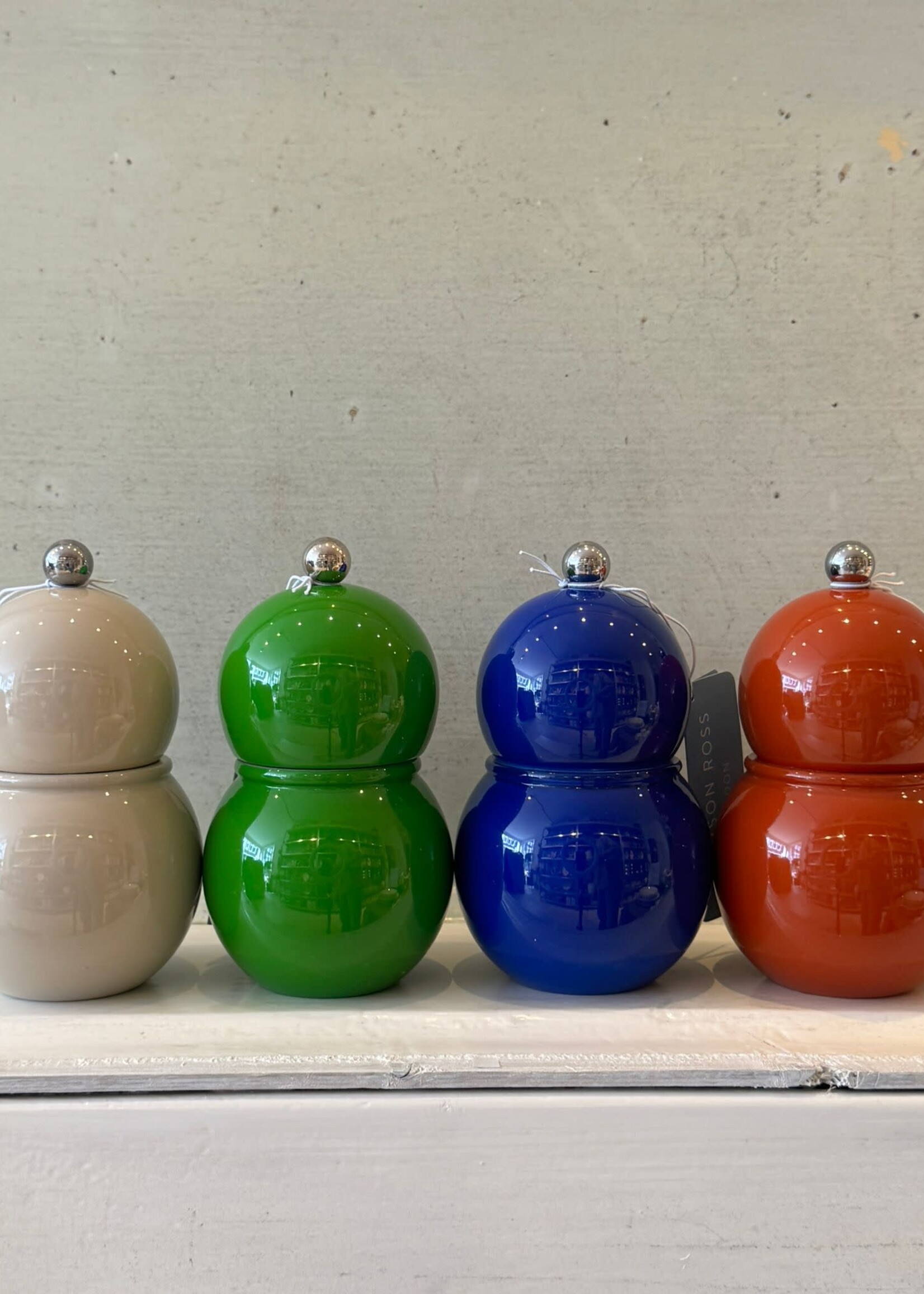 Addison Ross Addison Ross Chubby Salt & Pepper Grinder 12cm Cobalt
