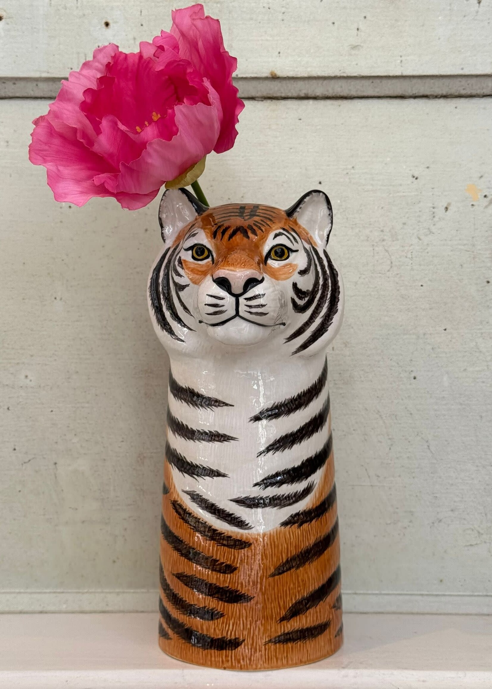 Quail Quail Flower Vase 'Tiger'