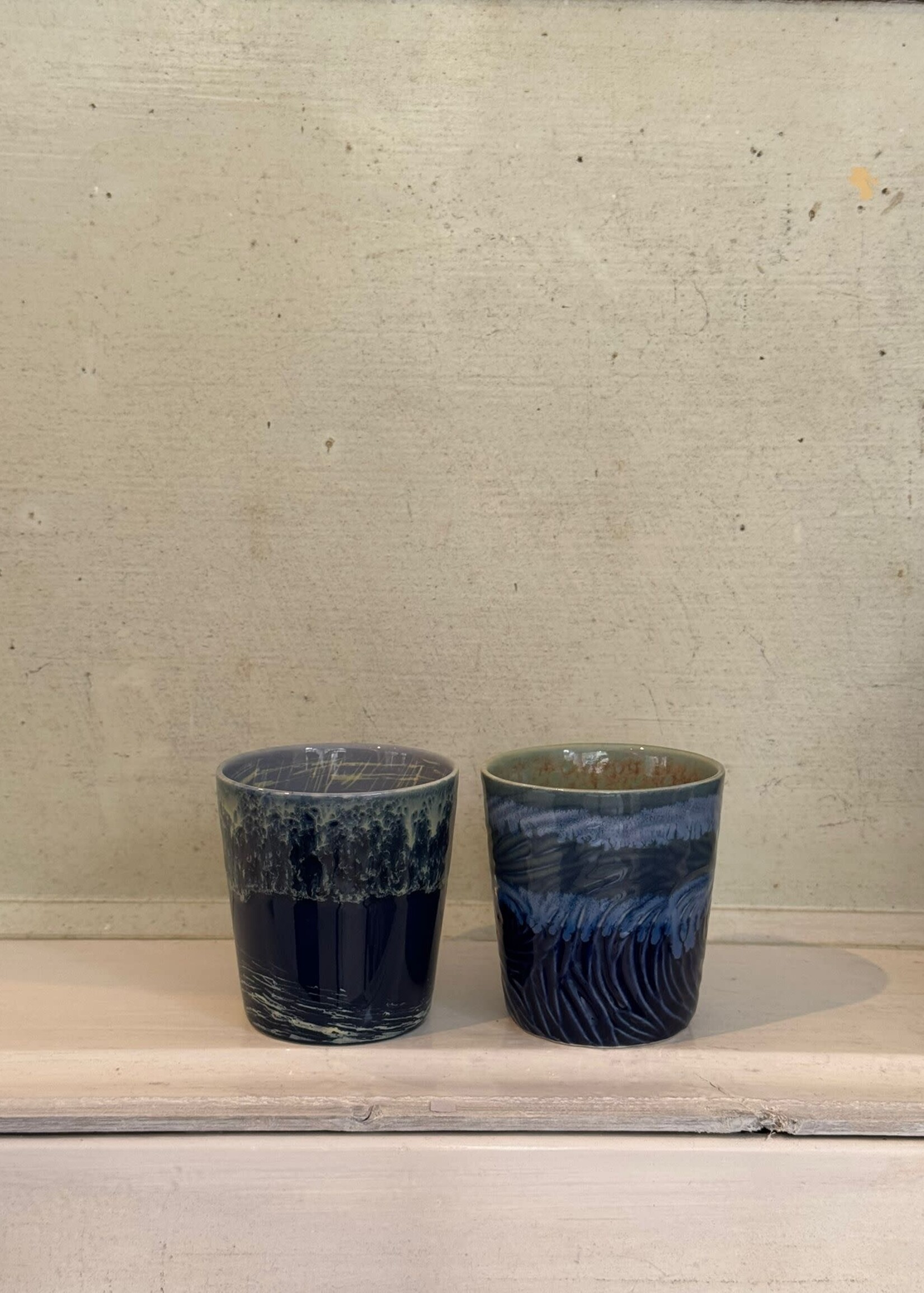 HKliving HKliving Ceramic 70's Van Gogh Coffee Mugs  'Starry Night'