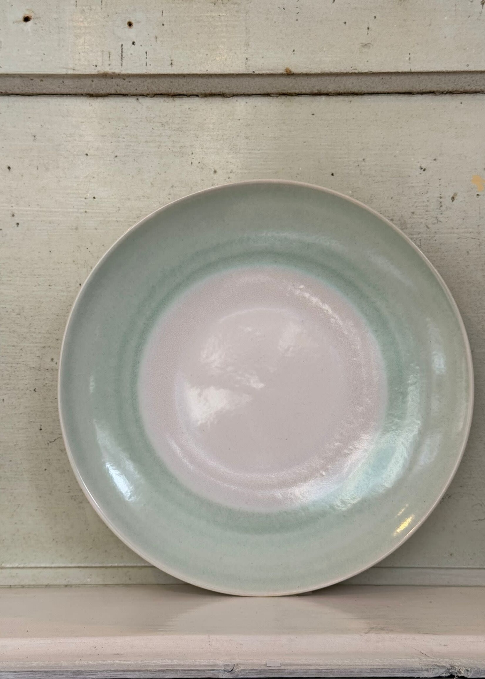 HKliving HKliving Ceramic 70's Dinner Plate 'Palms'