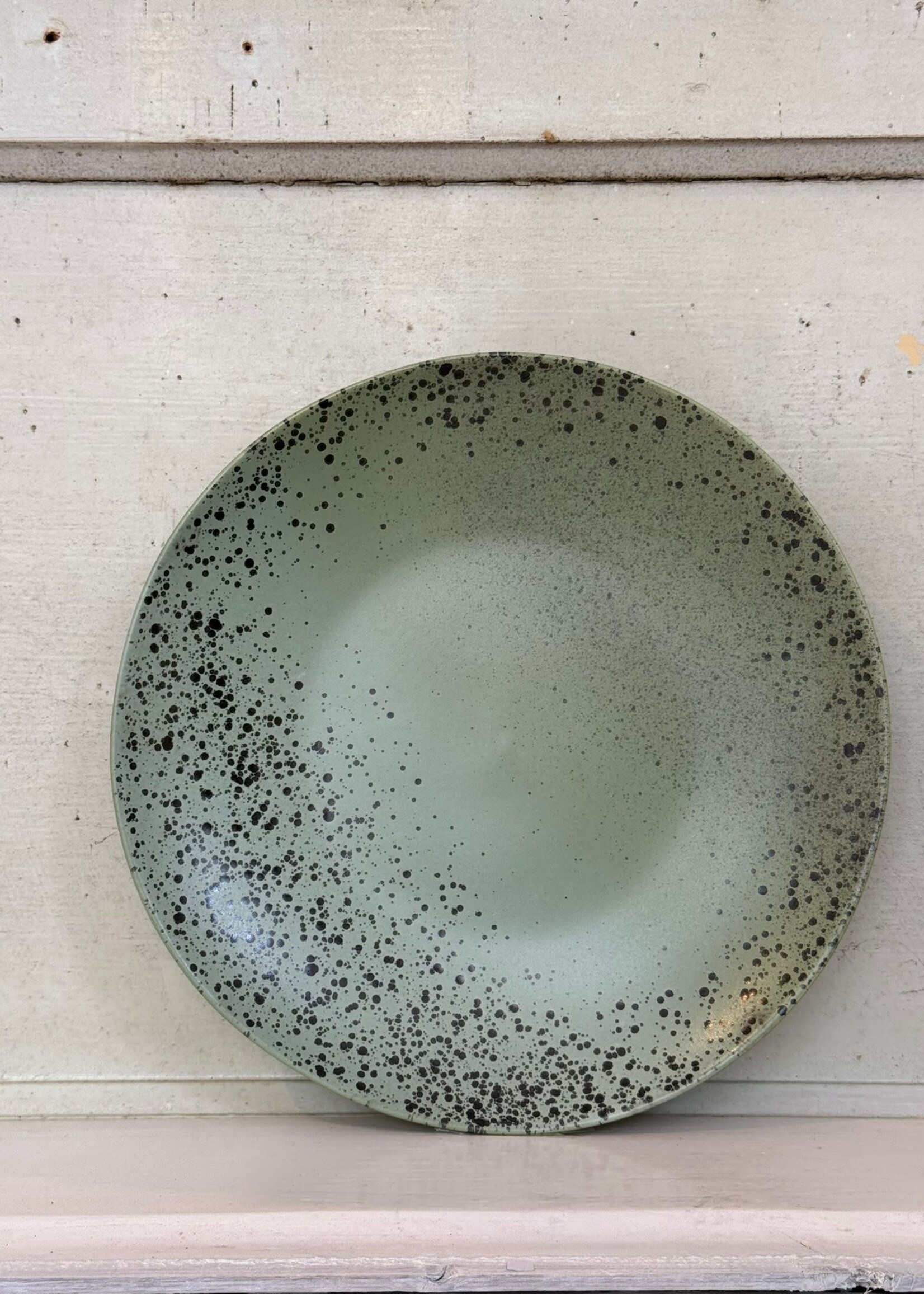 HKliving HKliving Ceramic 70's Dinner Plate 'Fleck'