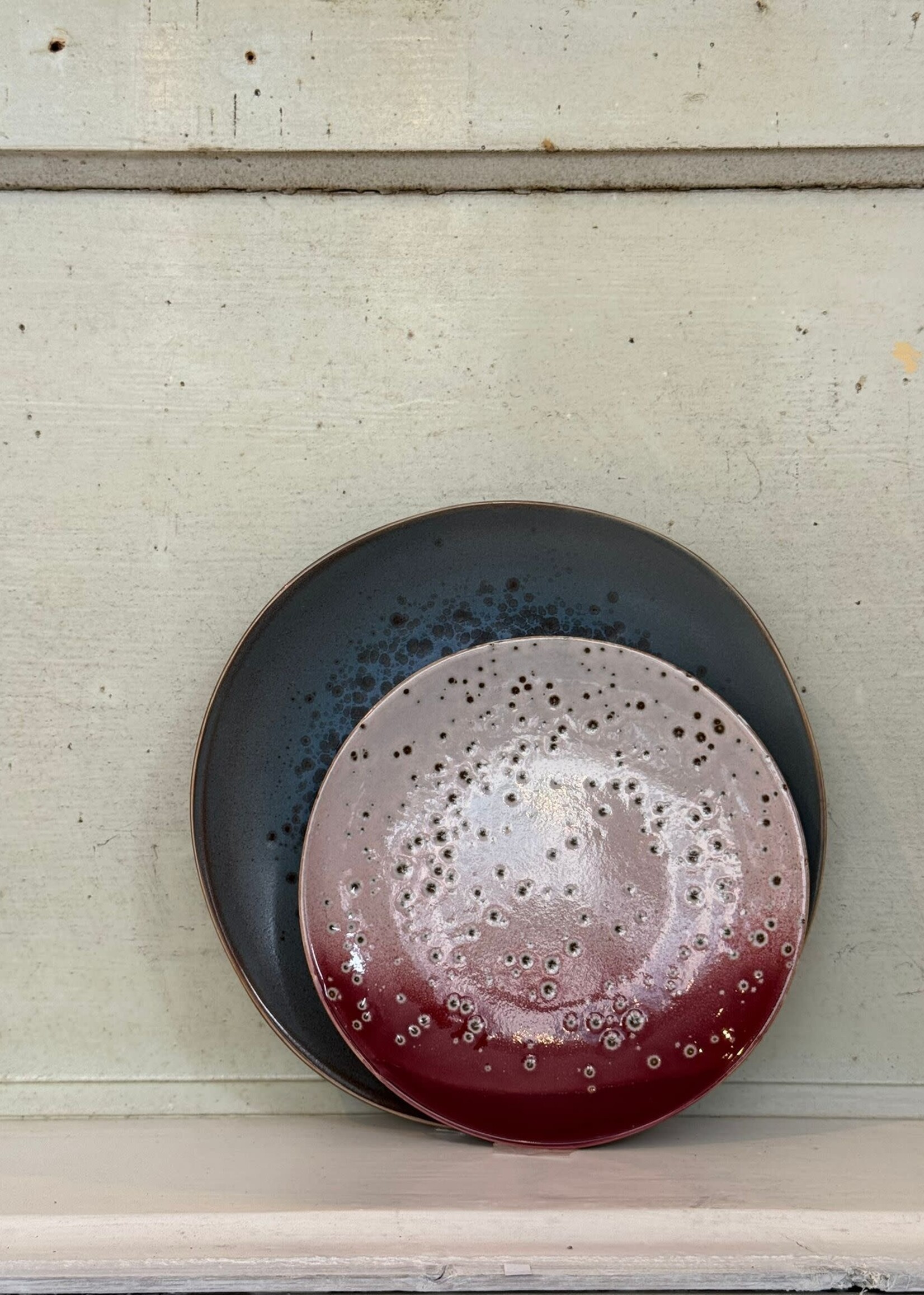 HKliving HKliving Ceramic 70's Side Plate 'Mineral'