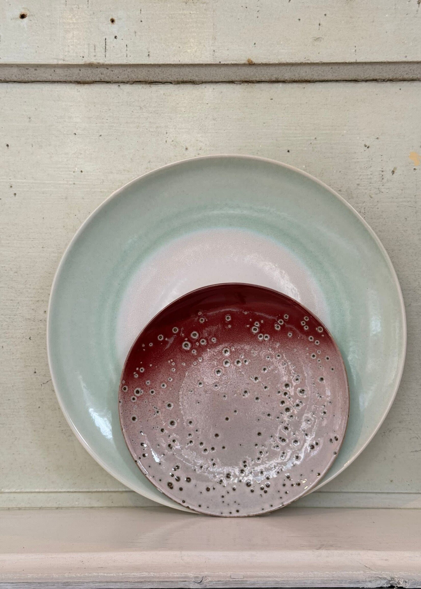 HKliving HKliving Ceramic 70's Dessert Plate 'Lychee'