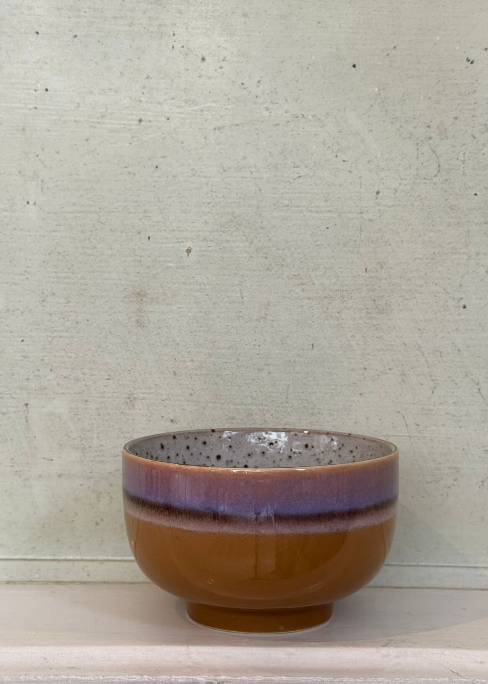 HKliving HKliving Ceramic 70's Noodle Bowl 'Prairie'