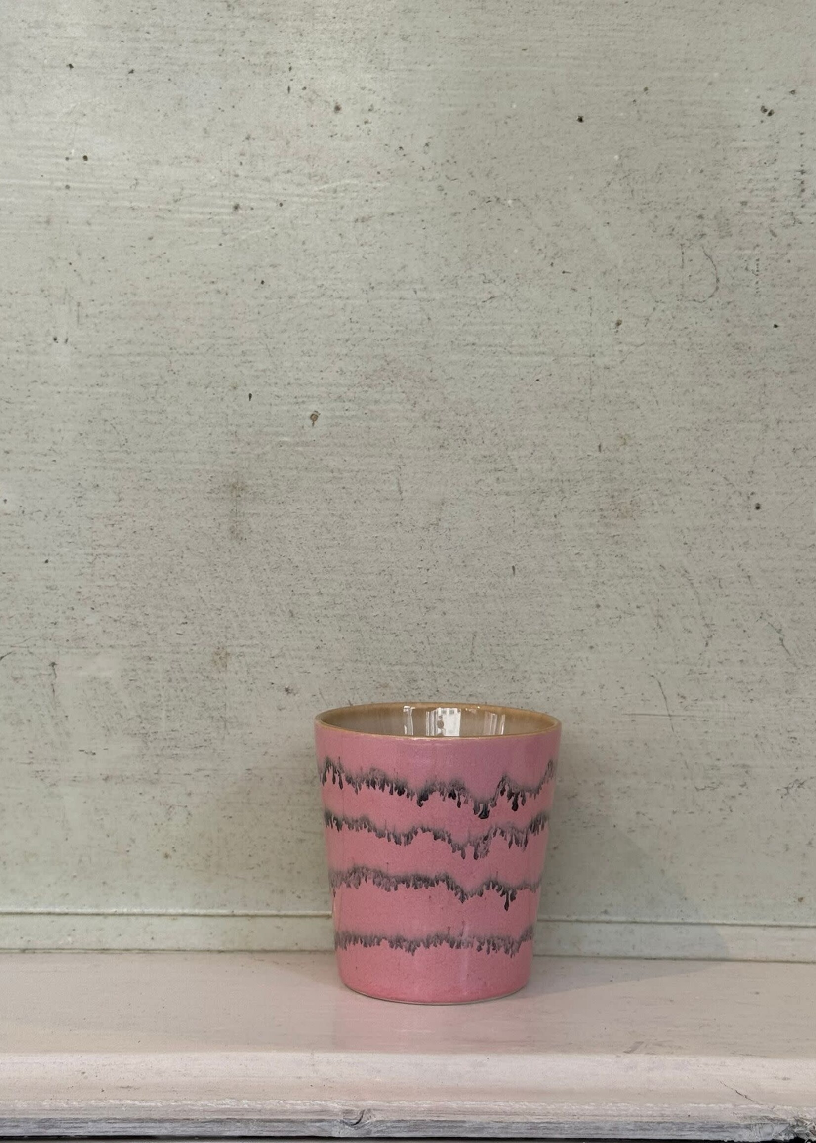 HKliving HKliving Ceramic 70's Coffee Mug 'Bubble'