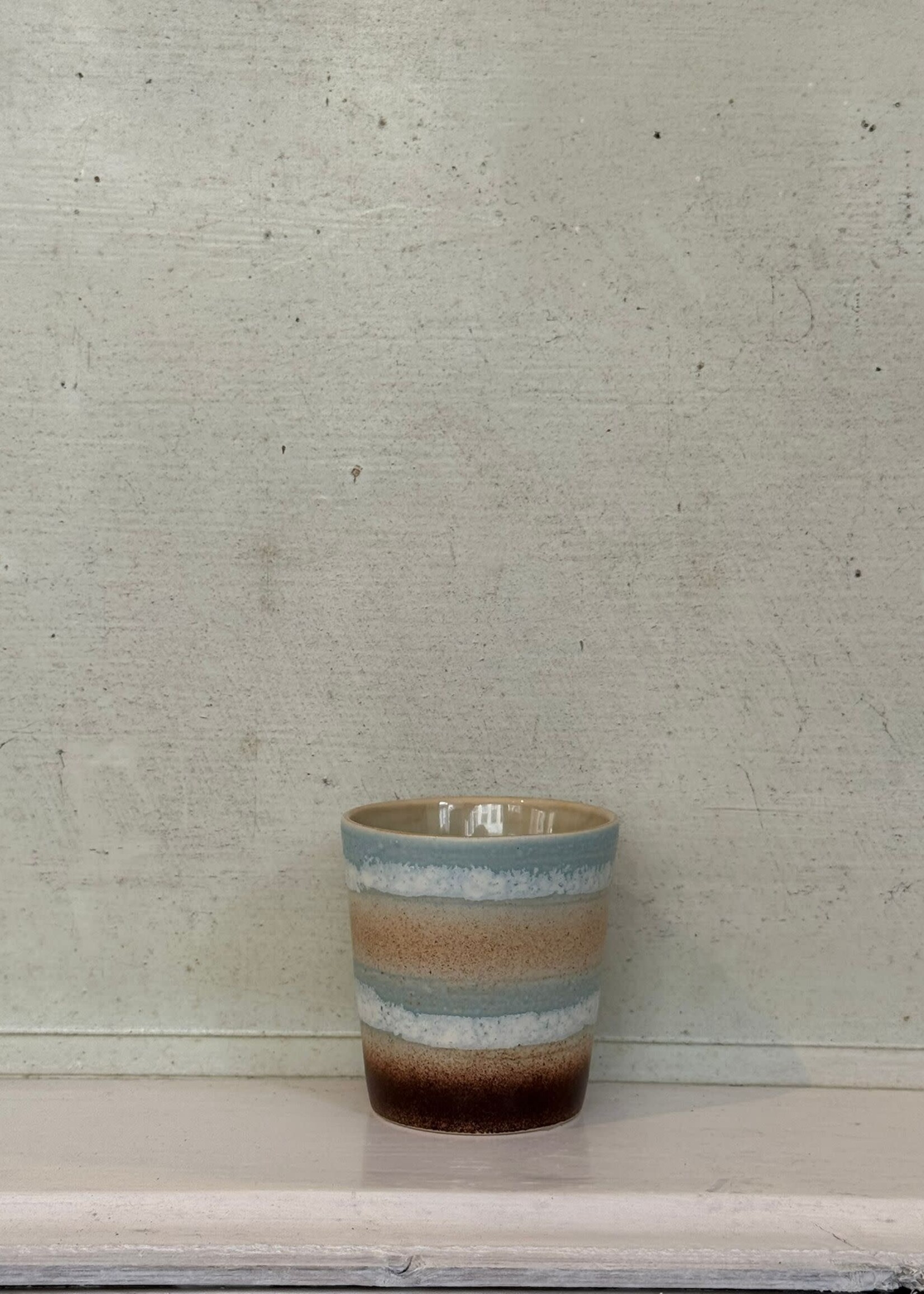 HKliving HKliving Ceramic 70's Coffee Mug 'Skyline'