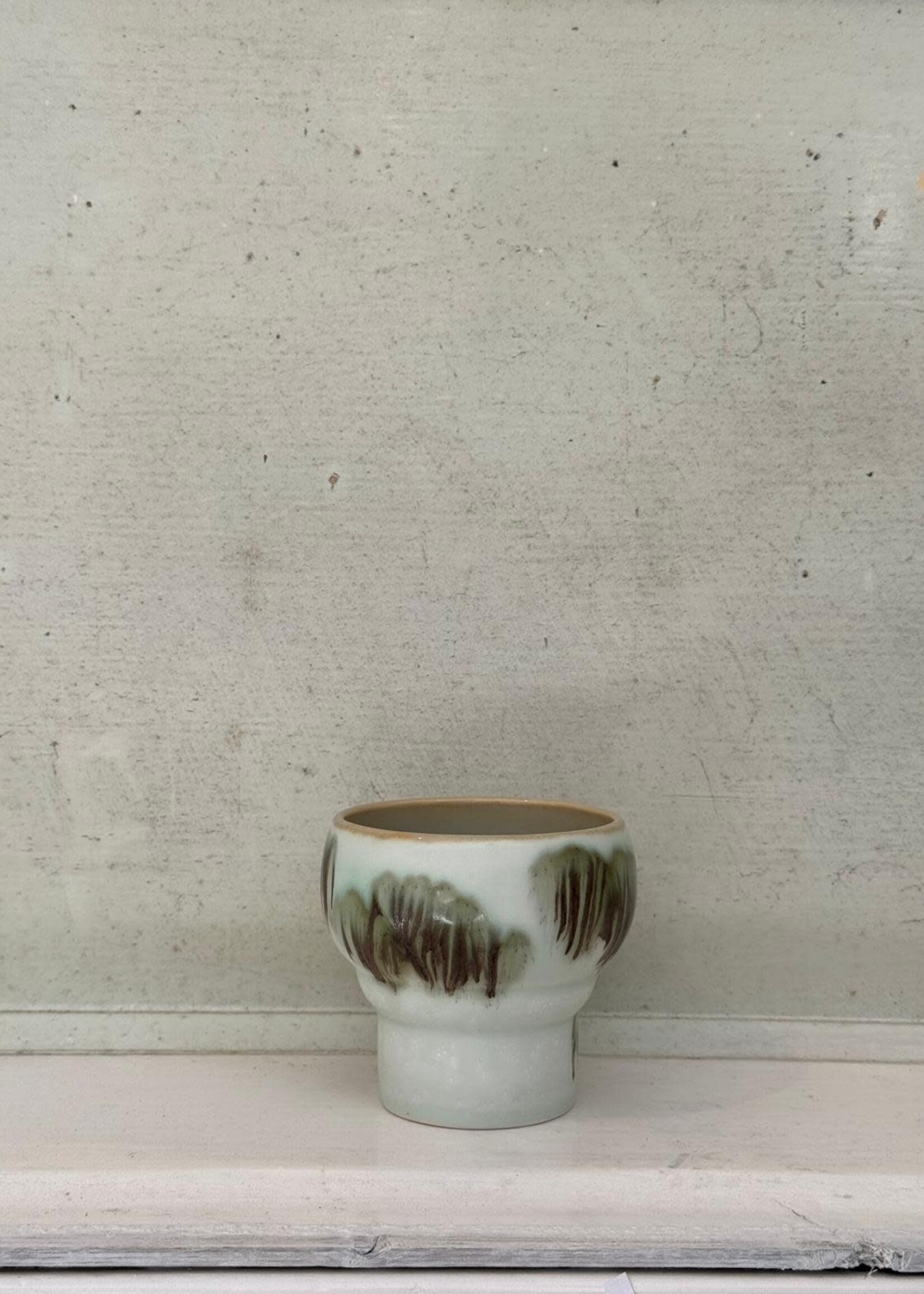 HKliving HKliving Ceramic 70's Lungo Mug 'Tide'